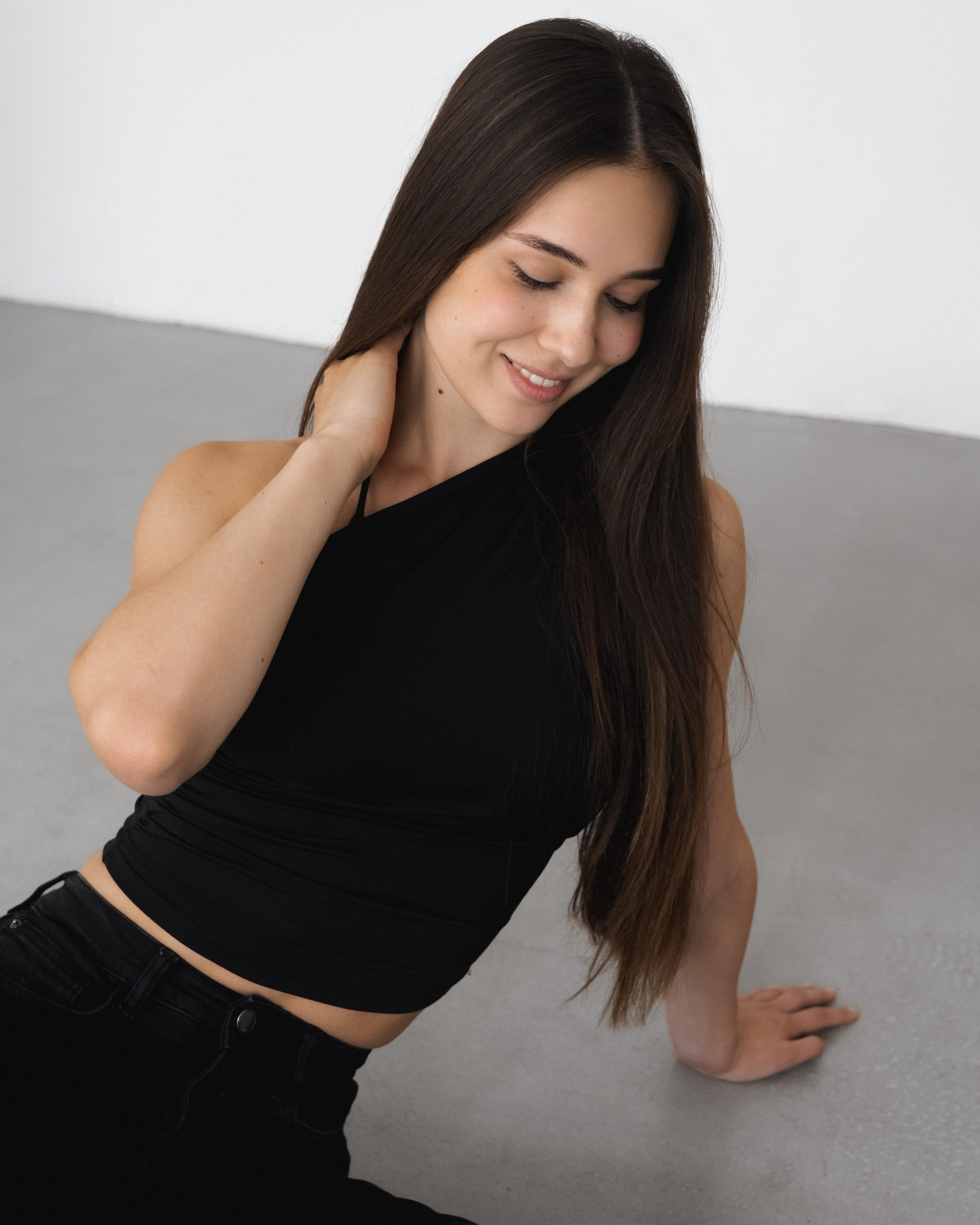 ELLINA model tests. Фотограф Москва