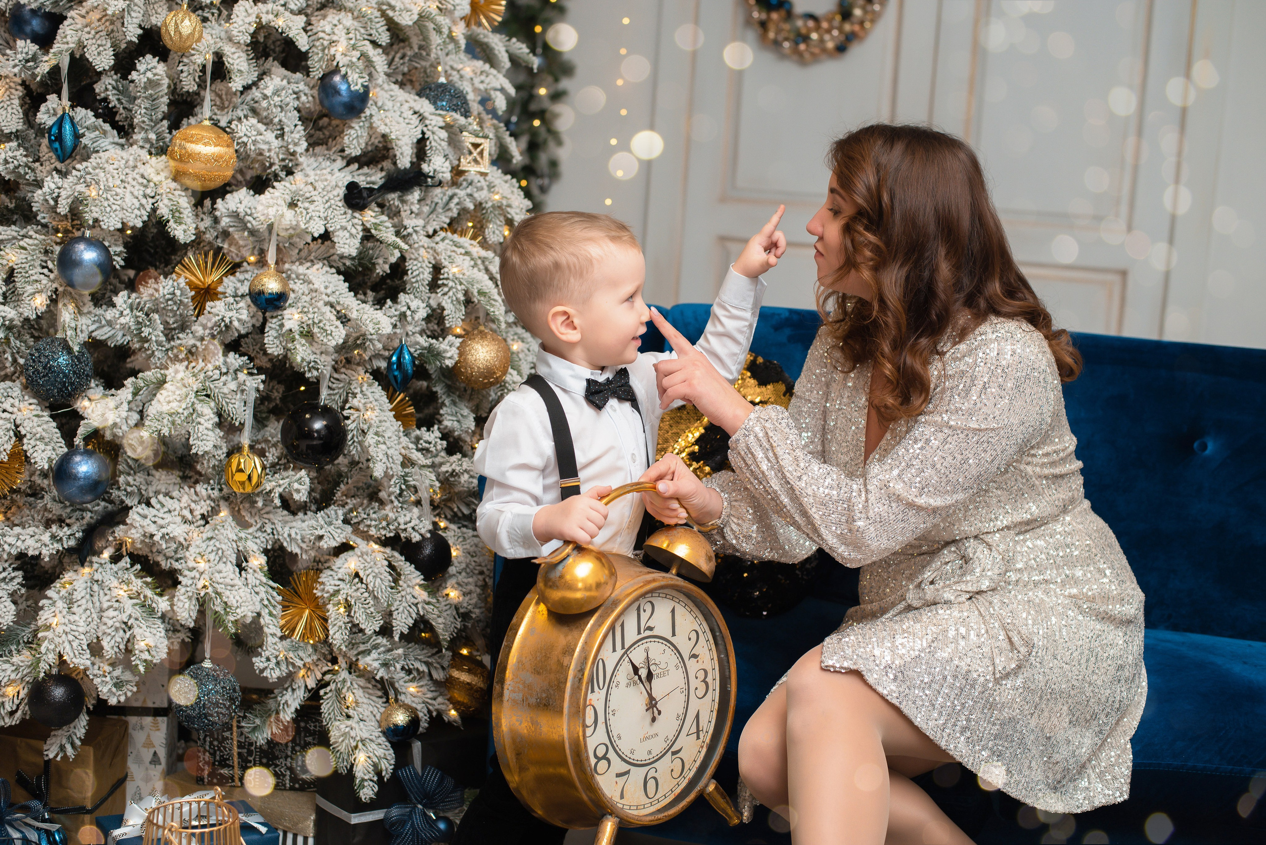 Новый год в студии. Фотографы Ивановы Краснодарский край