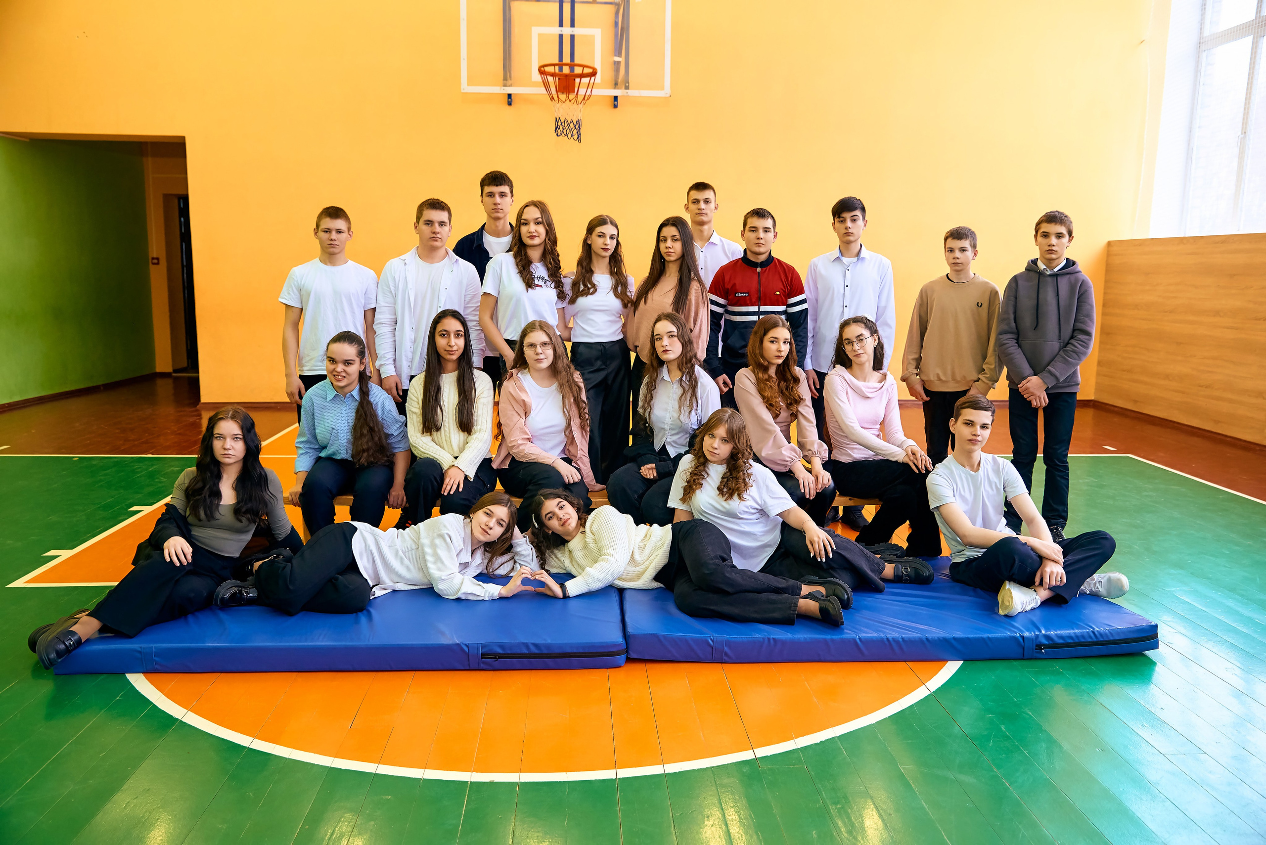 9А класс Хотынецкая СОШ выпуск 2025. Фотограф в Орле Павел Черкасов