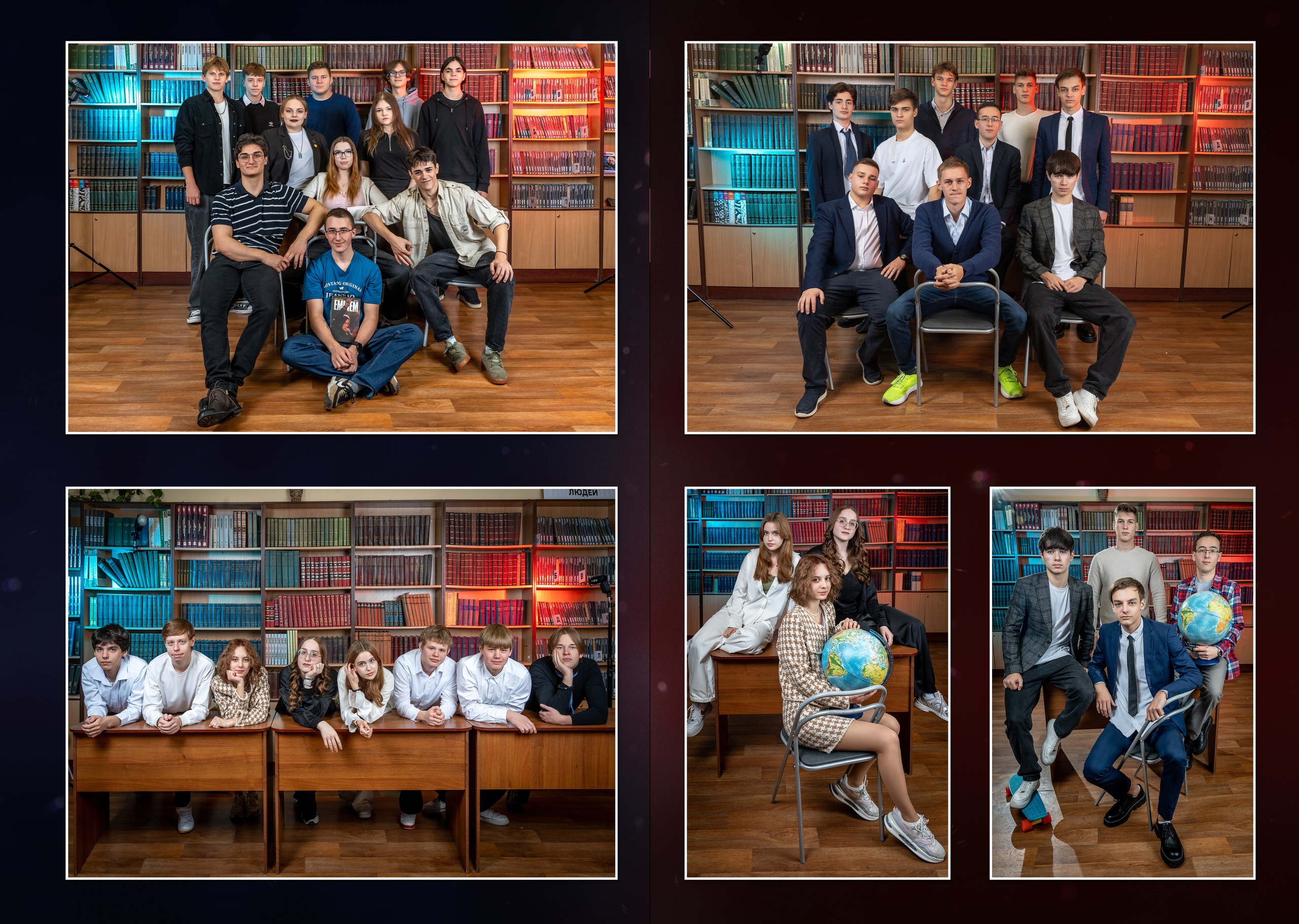 Старшая школа выпускной альбом выпускные классы школьный фотограф