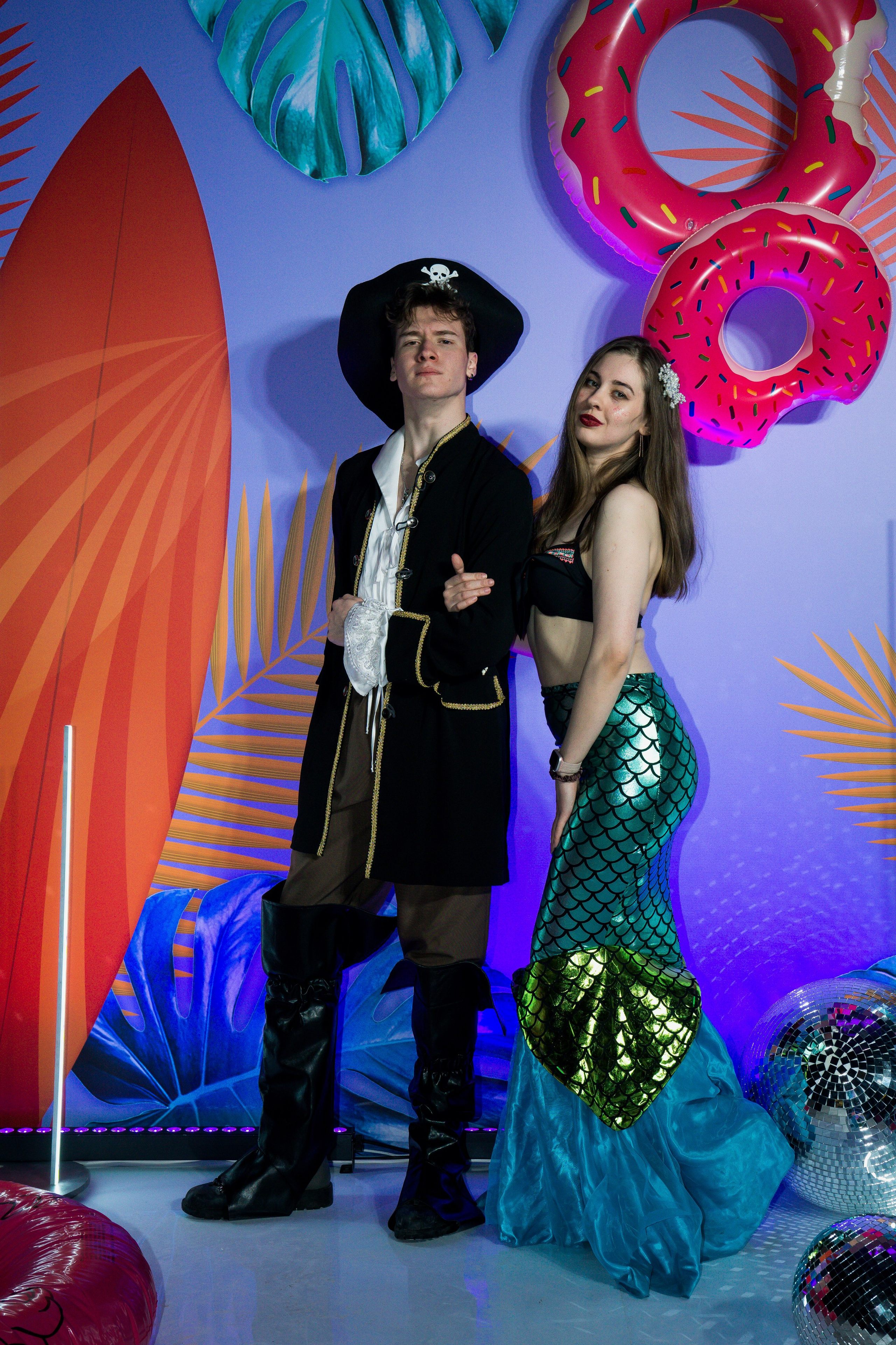 МТС корпоратив Гавайская вечеринка. Фотограф