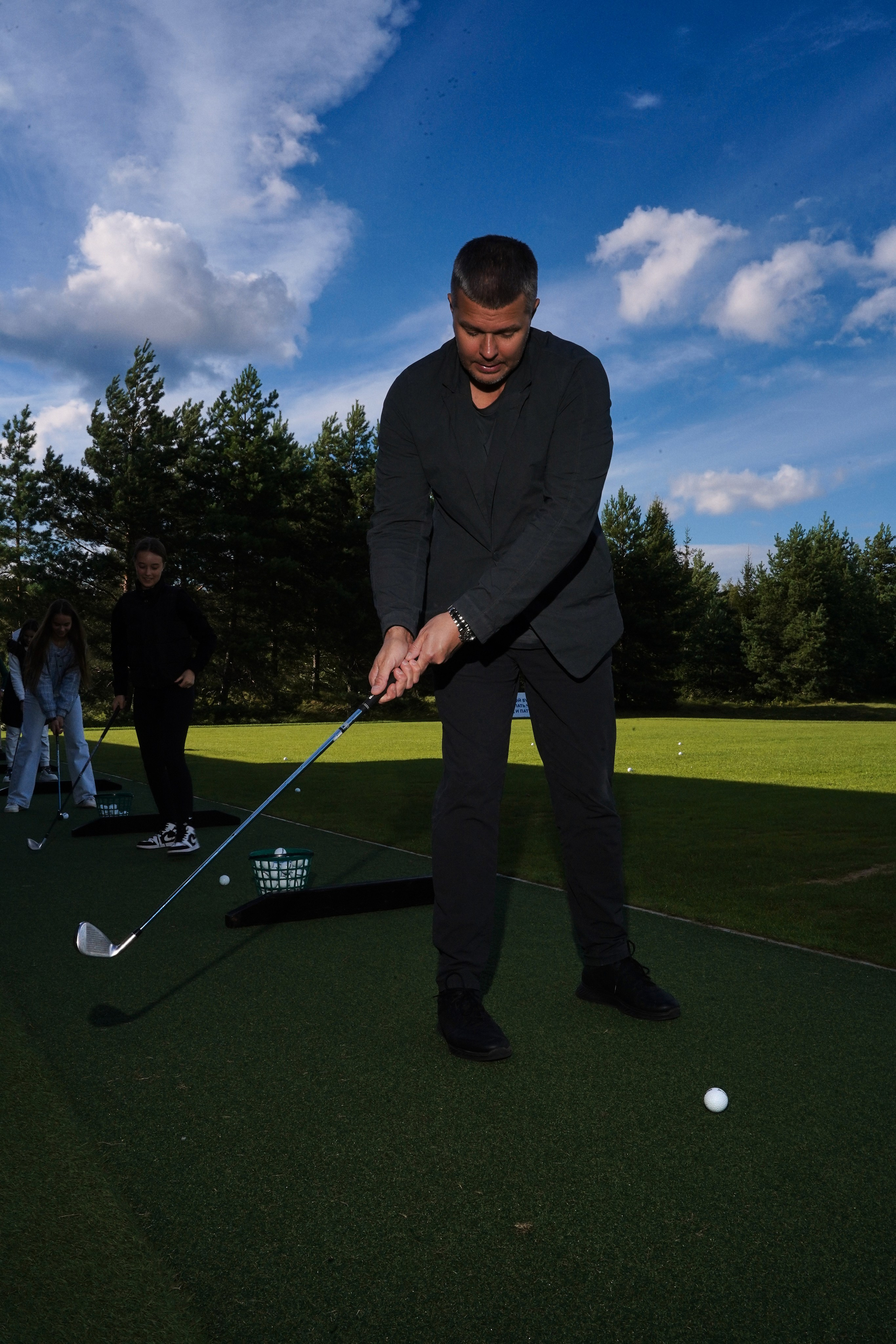 Гольф Пестово X OLIMBET. Фотограф