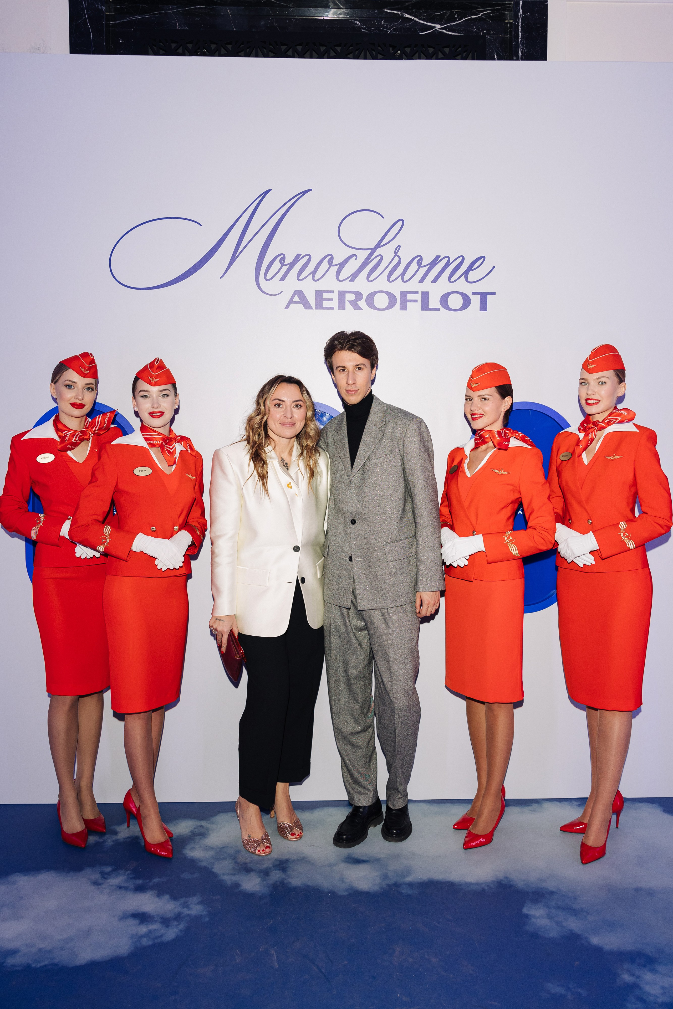 Monochrome x Aeroflot. Фотограф Олег Коровяков