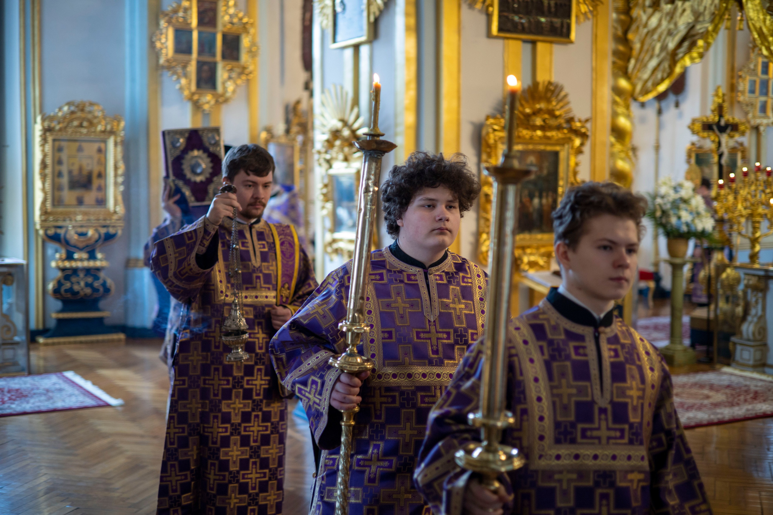 ВЕЛИКИЙ ЧЕТВЕРГ. ВОСПОМИНАНИЕ ТАЙНОЙ ВЕЧЕРИ. НИКОЛО-БОГОЯВЛЕНСКИЙ МОРСКОЙ СОБОР