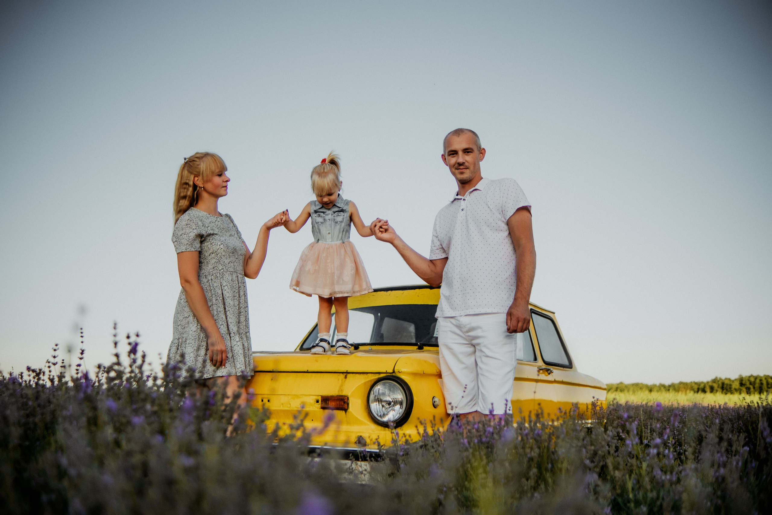 Семейная съемка в лованде. Nattie.ph