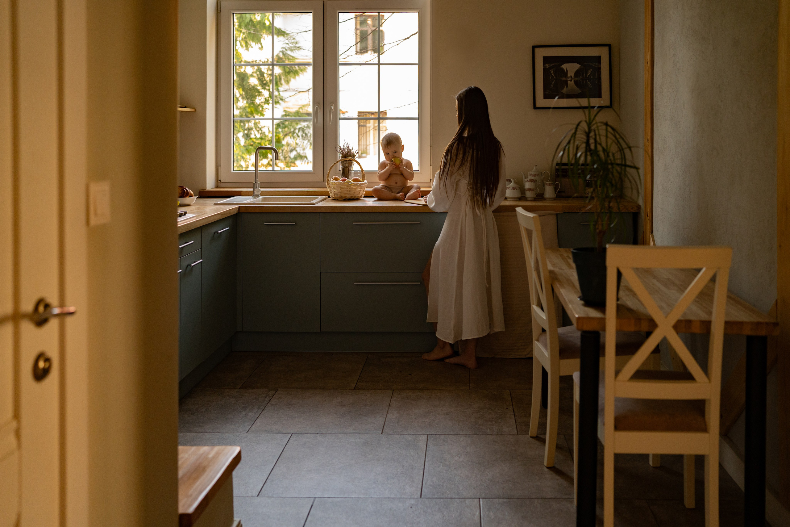 «Уютным вечером». Фотограф материнства Лена Олюнина Фотограф Калининград