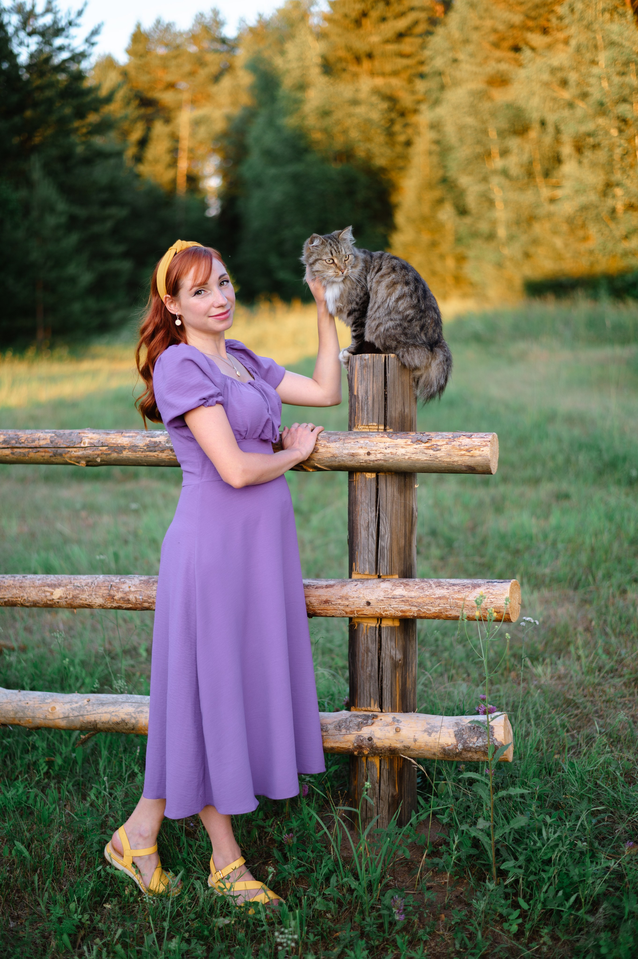 Фотосессия беременности в деревенском стиле. Фотограф в Кирове Инна Софронова