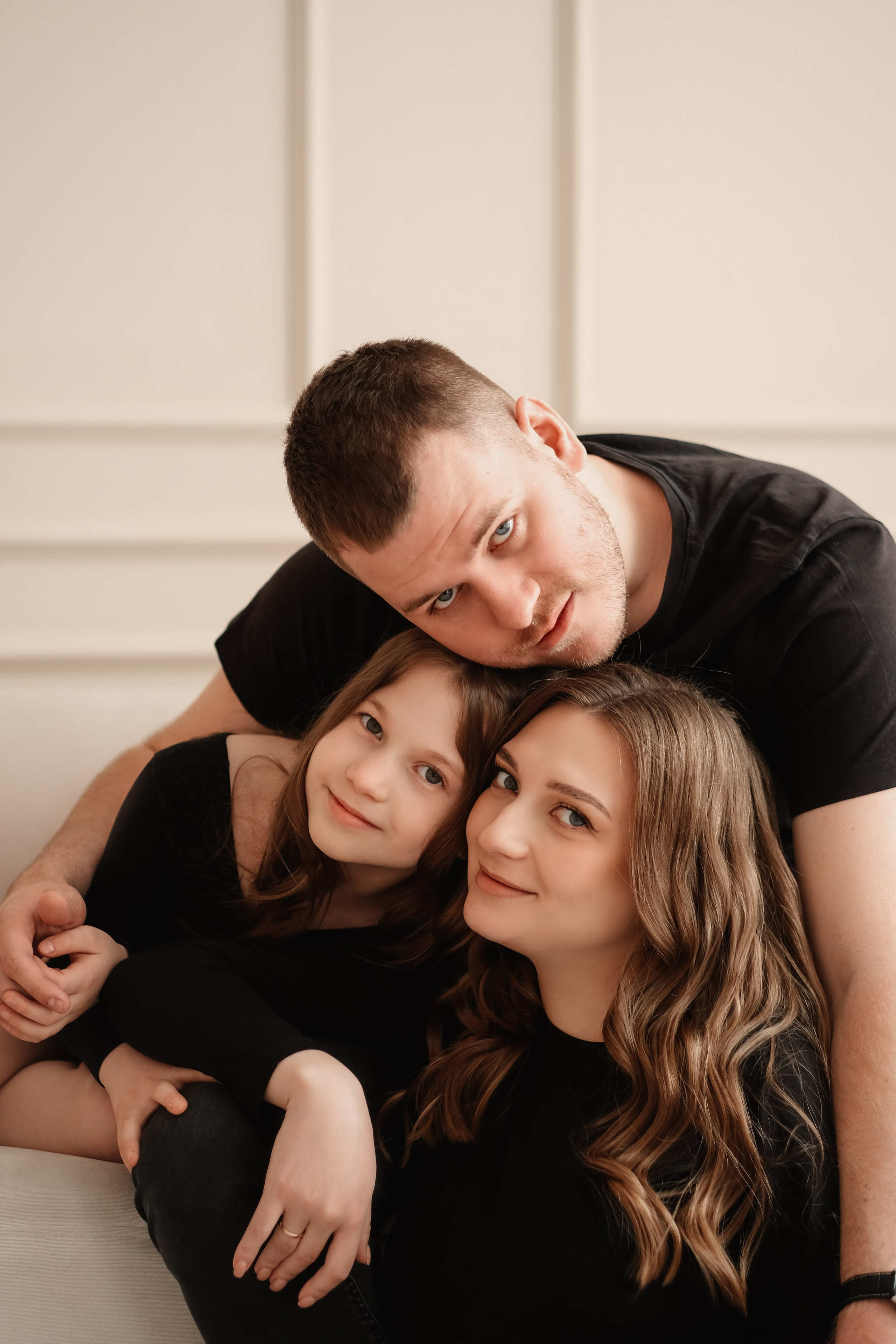 Лена, Саша и Настя. Фотограф беременности и Newborn в Екатеринбурге Марина Добровольская