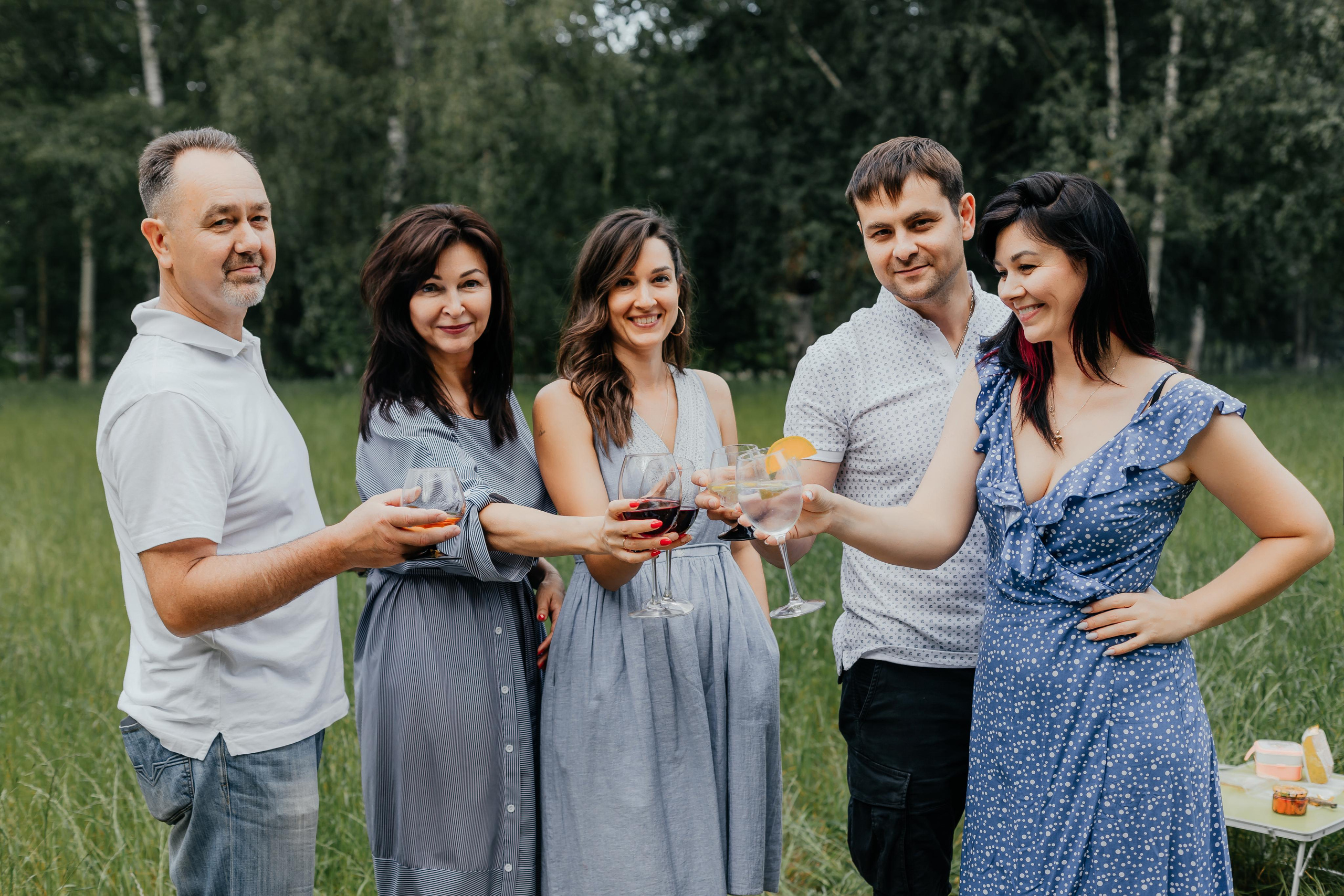 Анна с семьей. Семейный и домашний фотограф в Москве и МО Королева Валерия