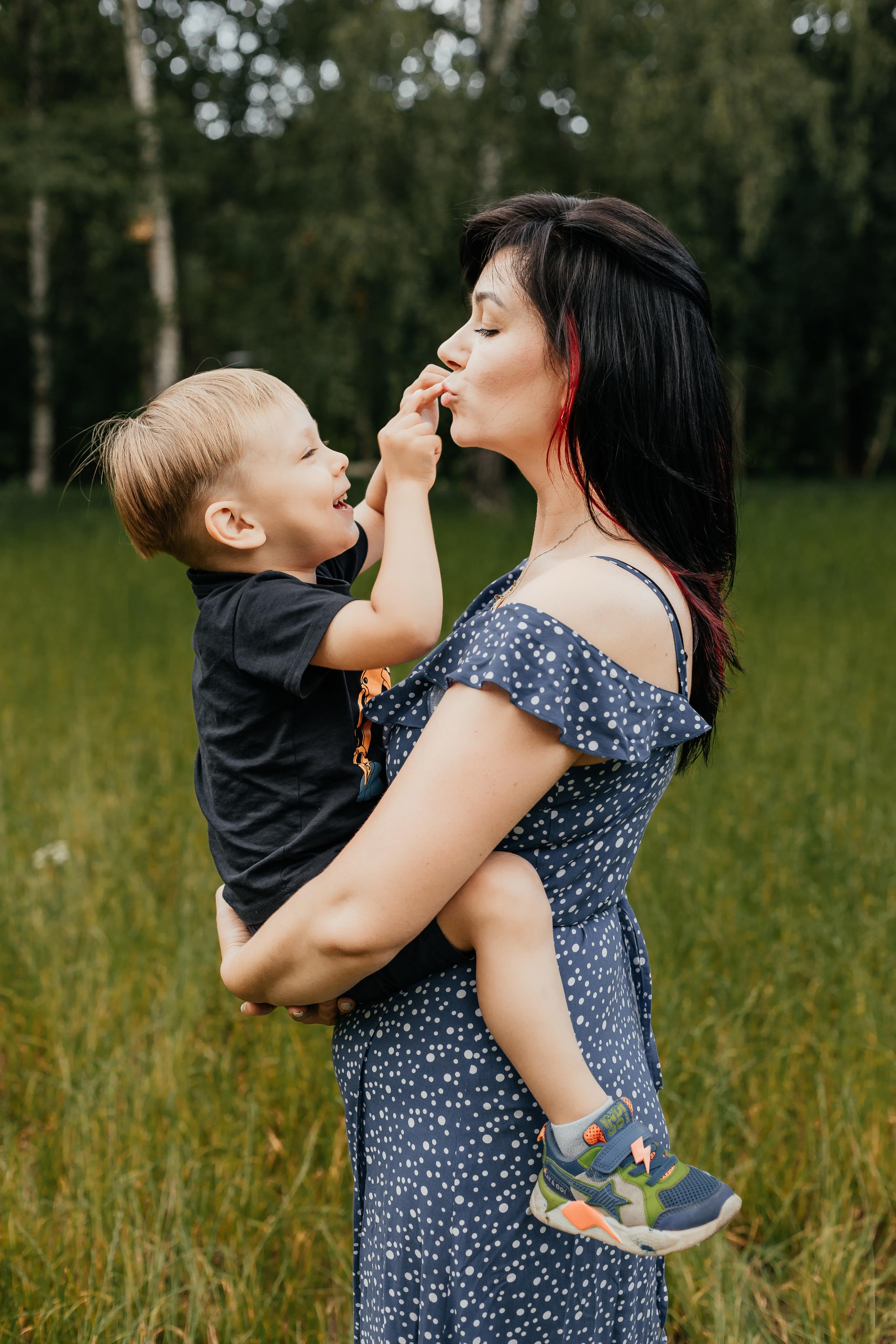 Анна с семьей. Семейный и домашний фотограф в Москве и МО Королева Валерия