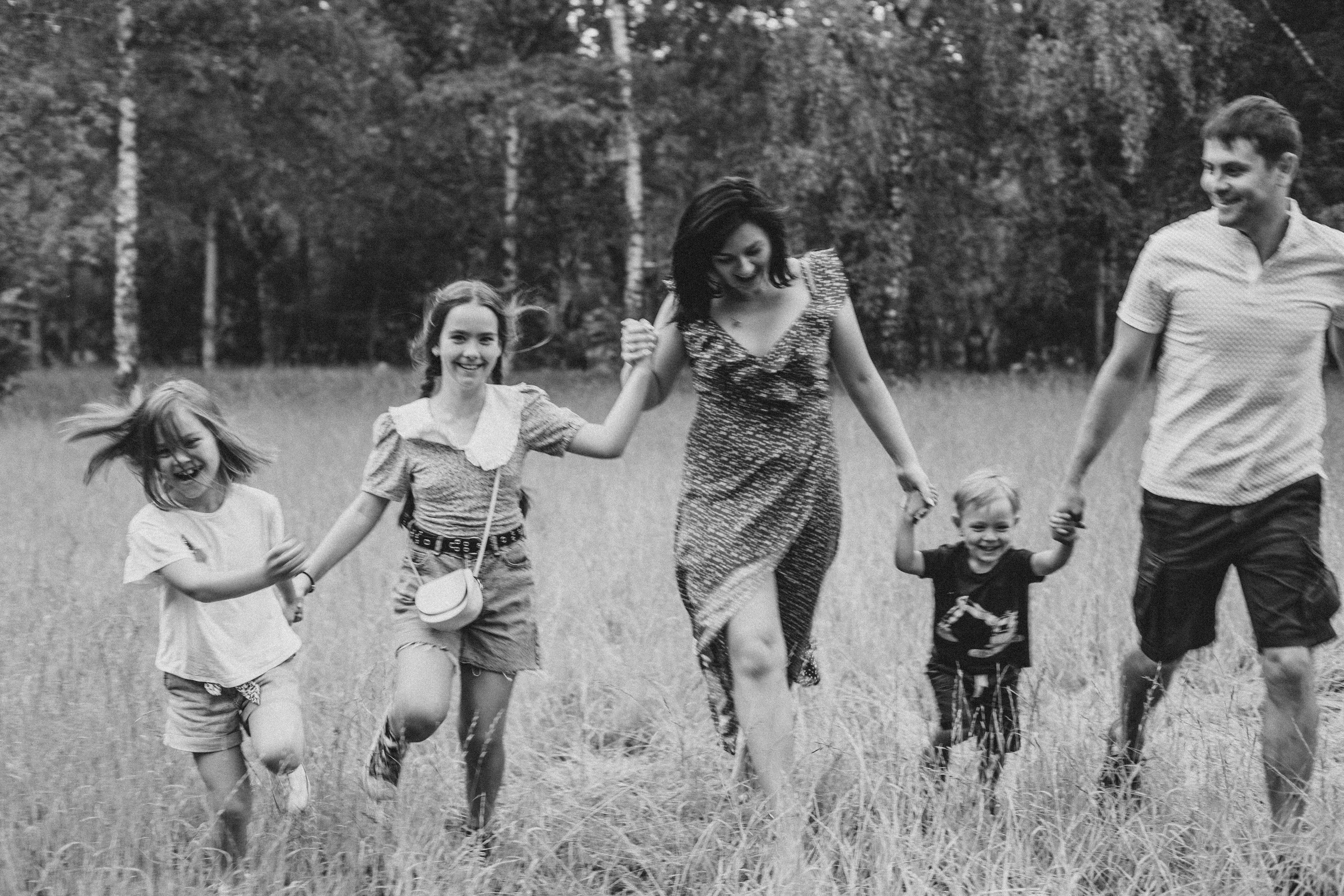 Анна с семьей. Семейный и домашний фотограф в Москве и МО Королева Валерия