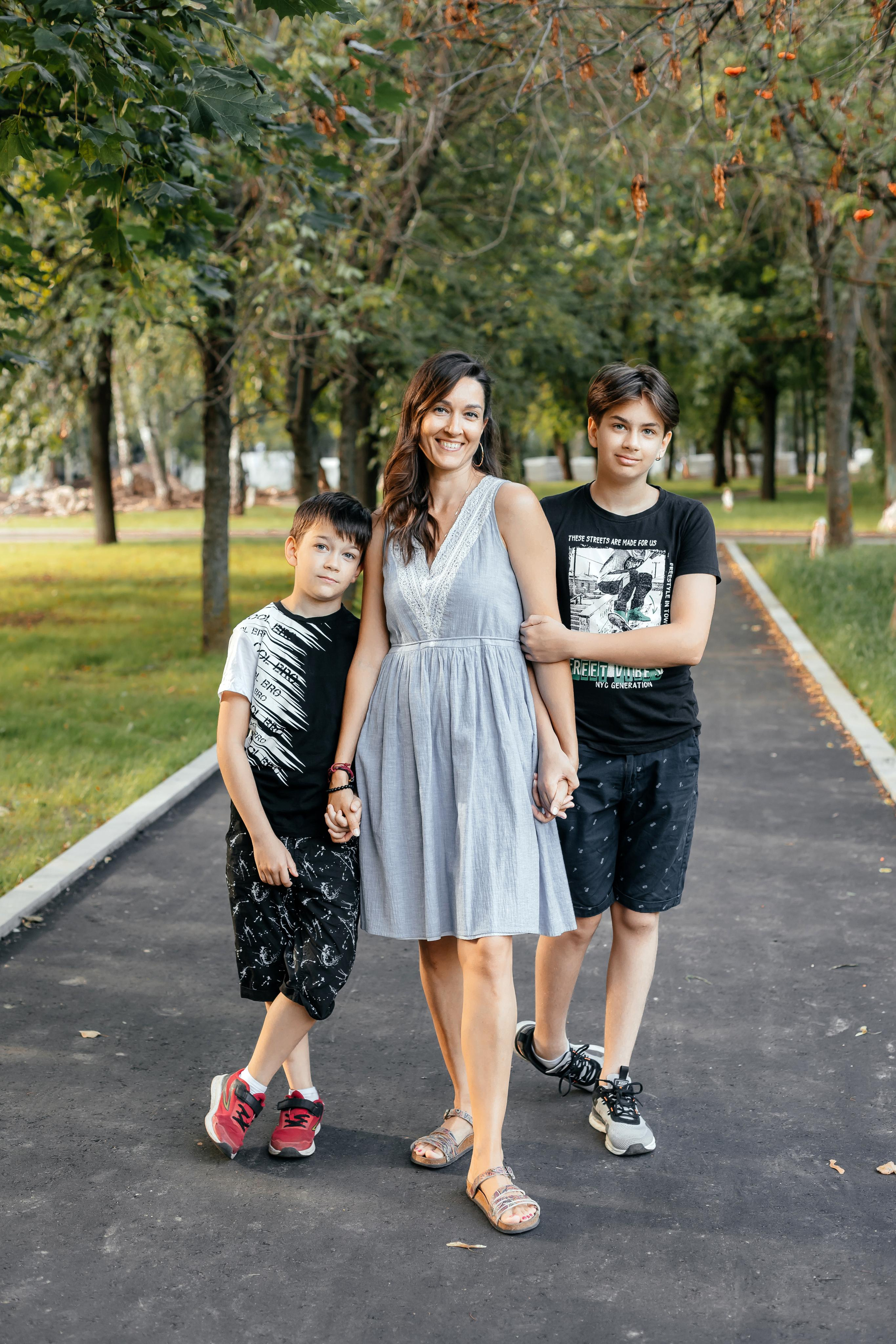 Анна с семьей. Семейный и домашний фотограф в Москве и МО Королева Валерия