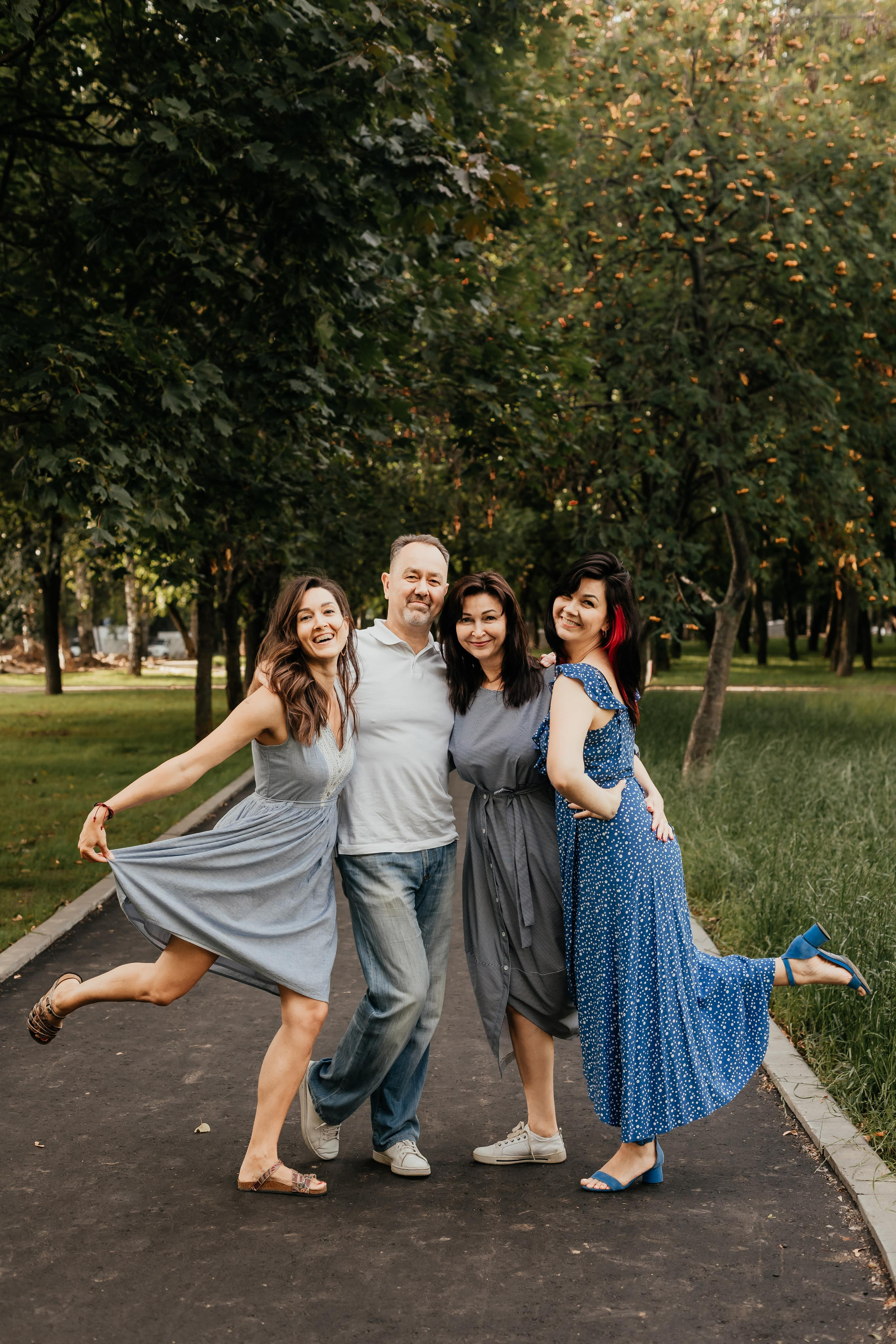 Анна с семьей. Семейный и домашний фотограф в Москве и МО Королева Валерия