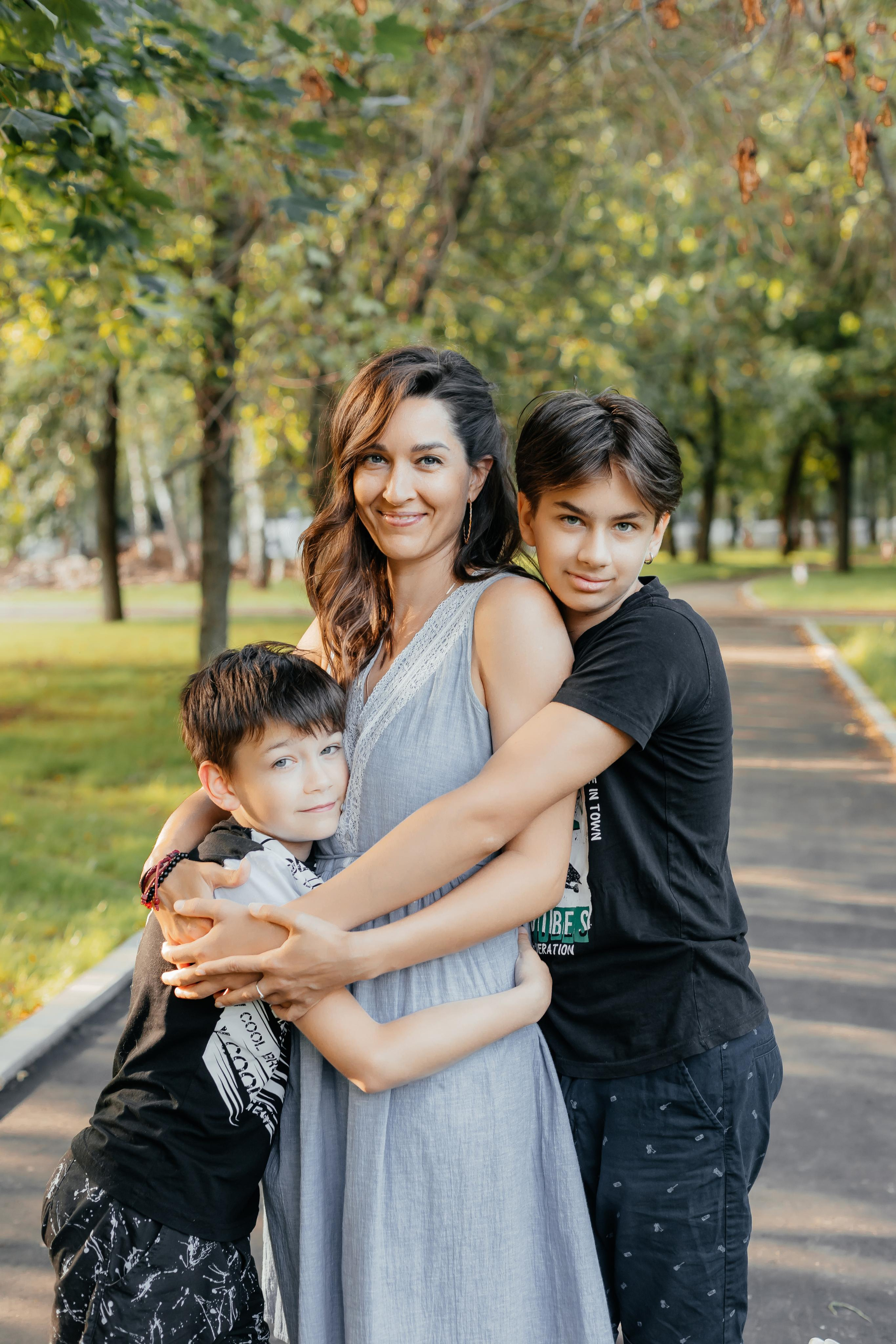 Анна с семьей. Семейный и домашний фотограф в Москве и МО Королева Валерия