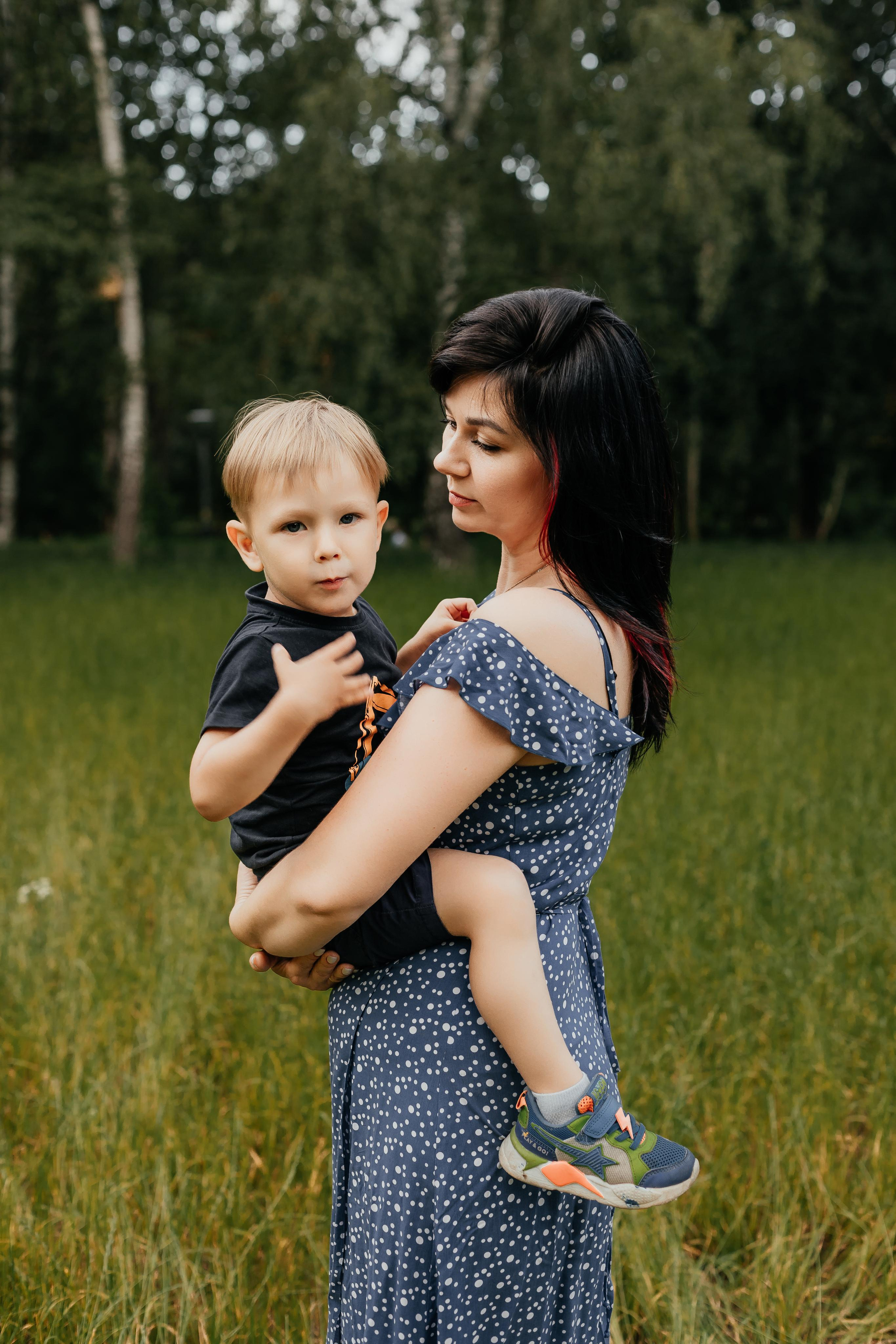 Анна с семьей. Семейный и домашний фотограф в Москве и МО Королева Валерия