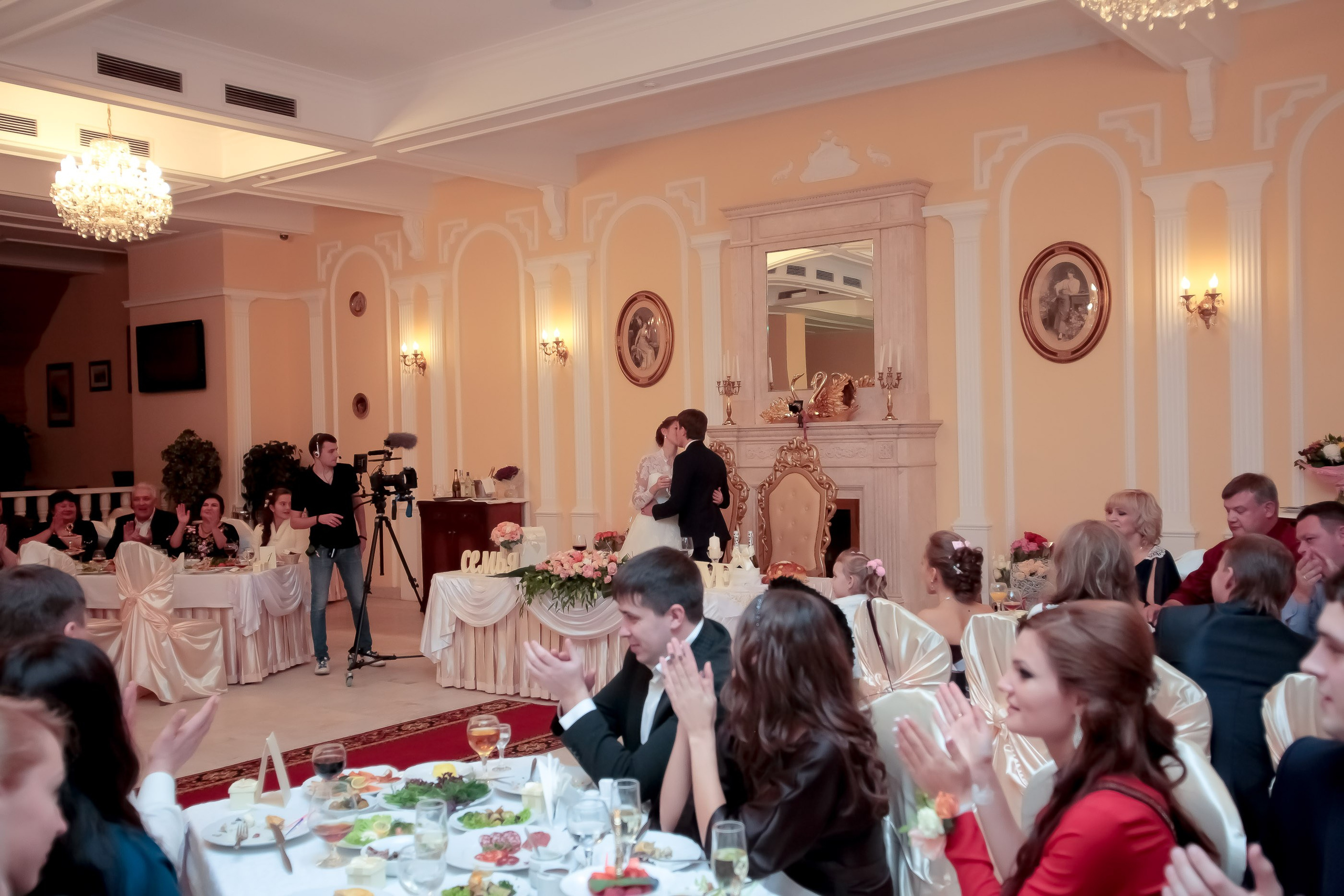 Банкет/Banquet. Максим Матвийченко и Виктория Басова профессионалы своего дела