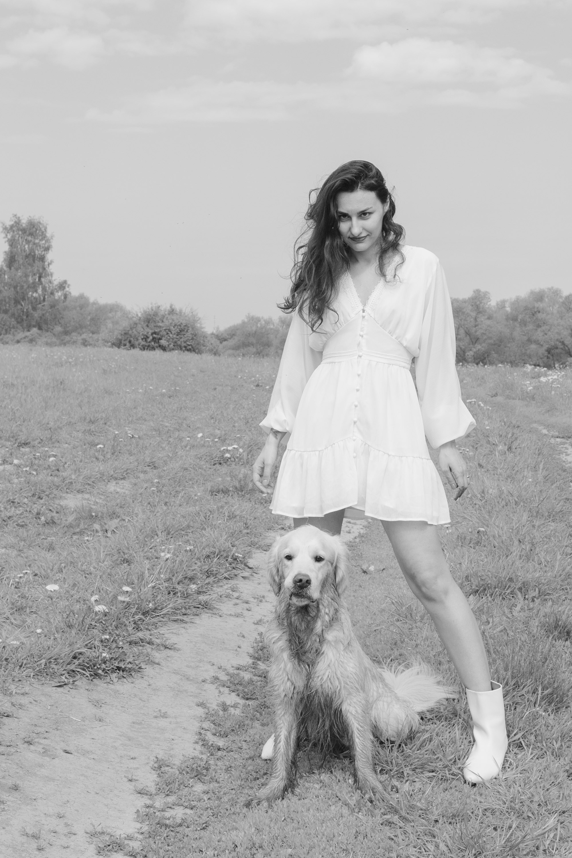 Съемки с собаками. Портретный фотограф в Москве Тимур Мансуров