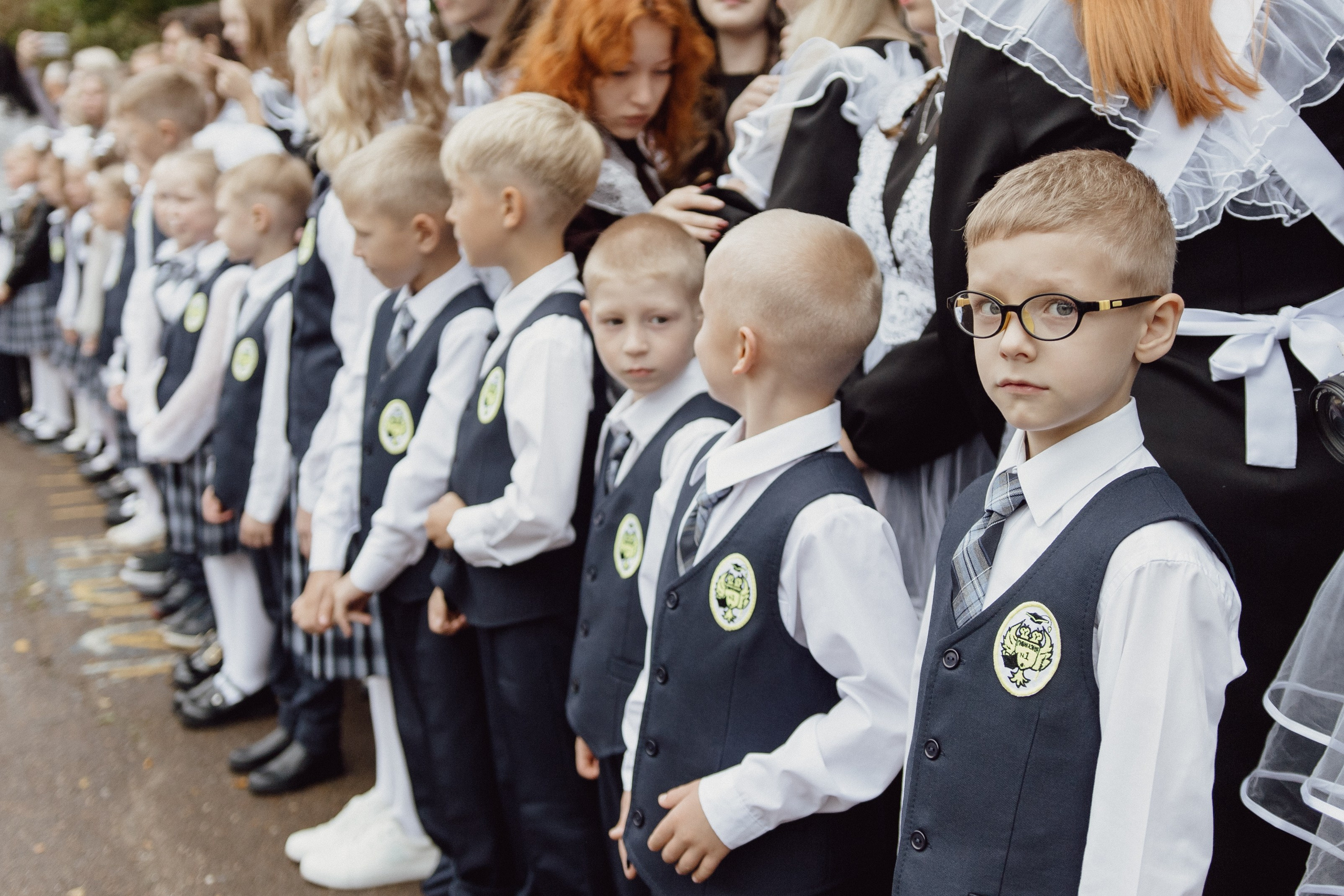 1 сентября 1 «Б» класса. Фотограф в Кирове и Кирово-Чепецке Валерия Шиляева
