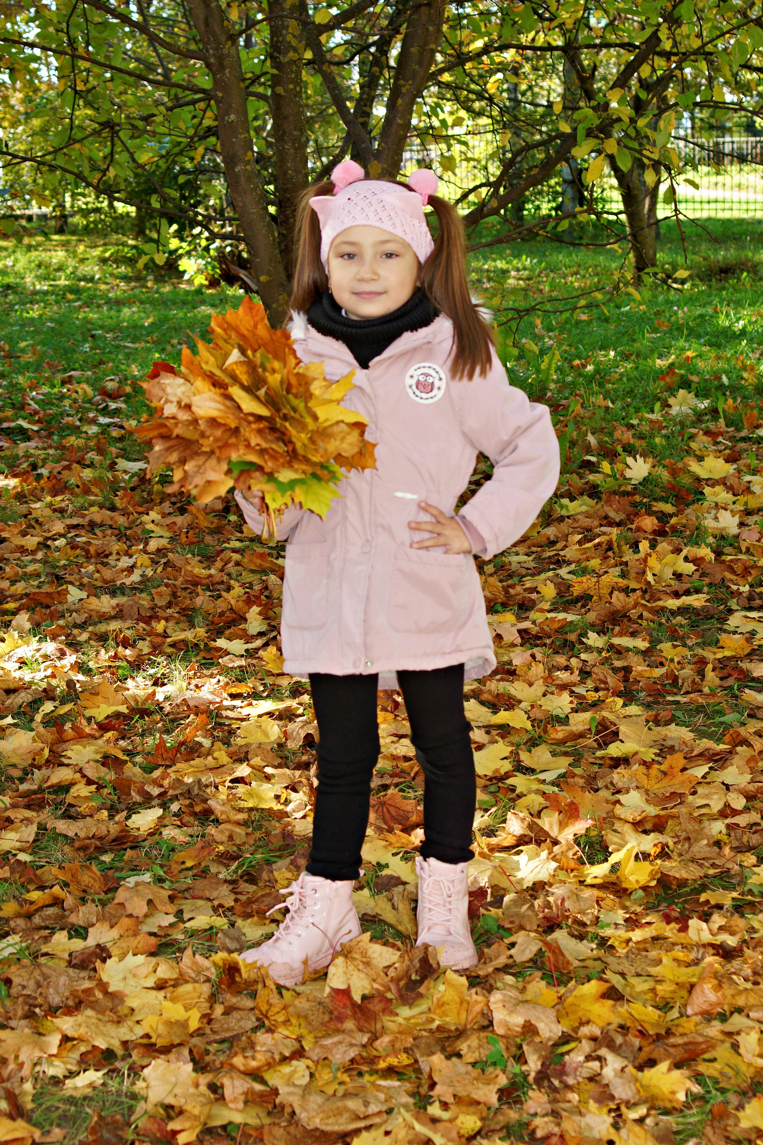 Осенняя фотосессия в детском саду г. Йошкар-Ола