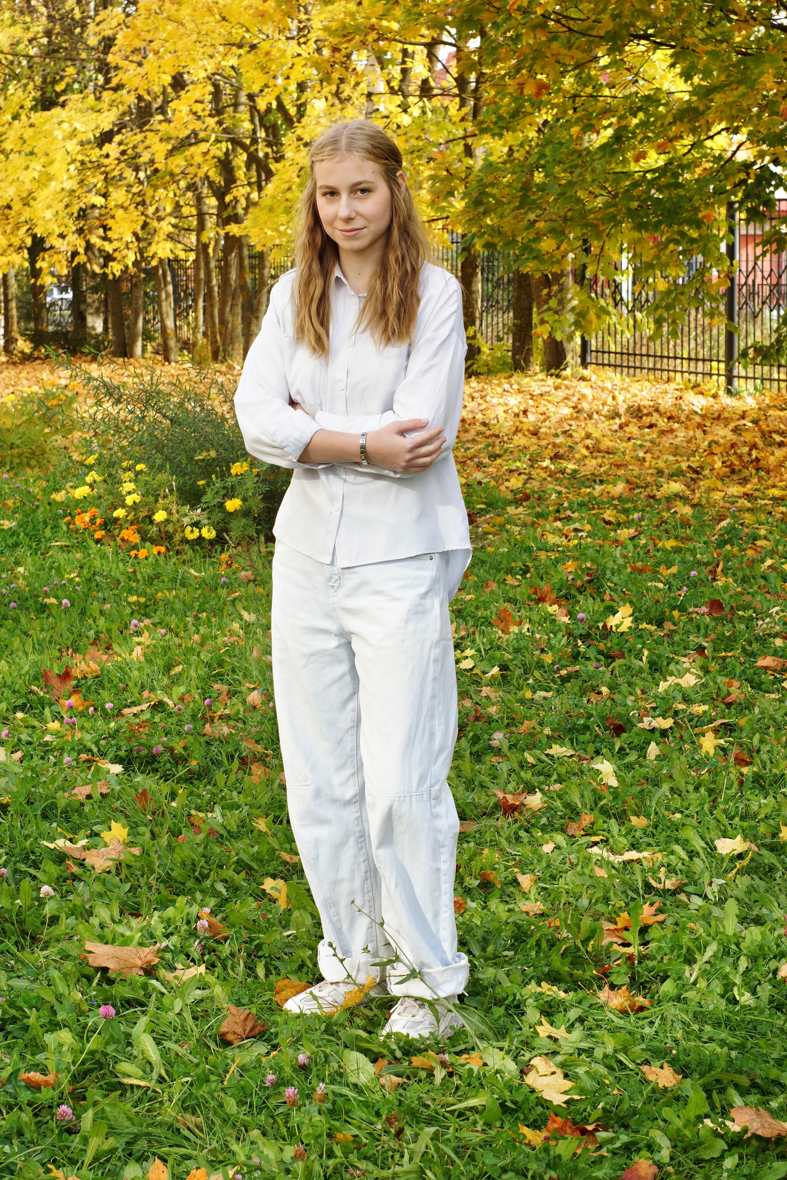 Осенняя фотосессия в школе г. Йошкар-Ола