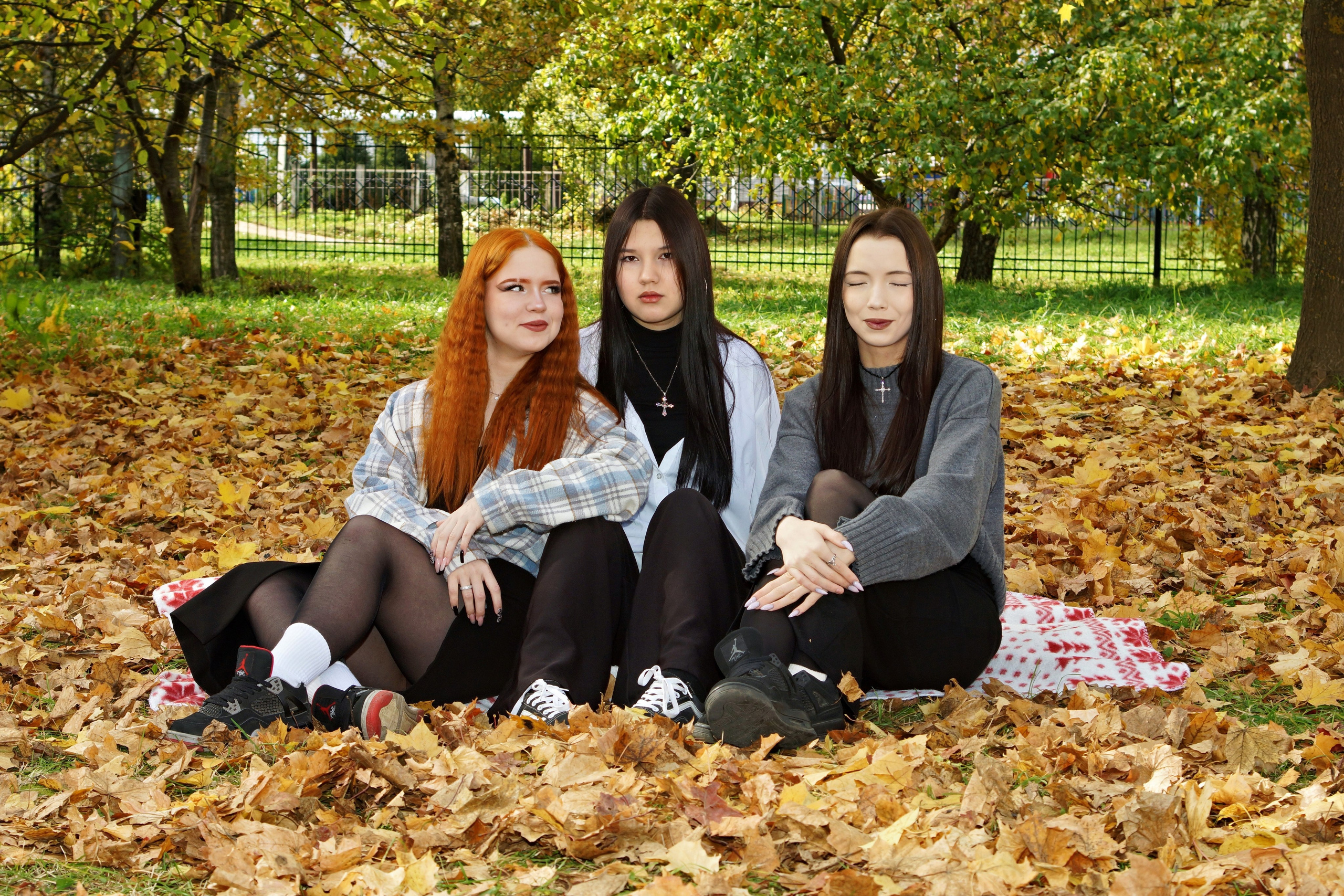 Осенняя фотосессия в школе г. Йошкар-Ола