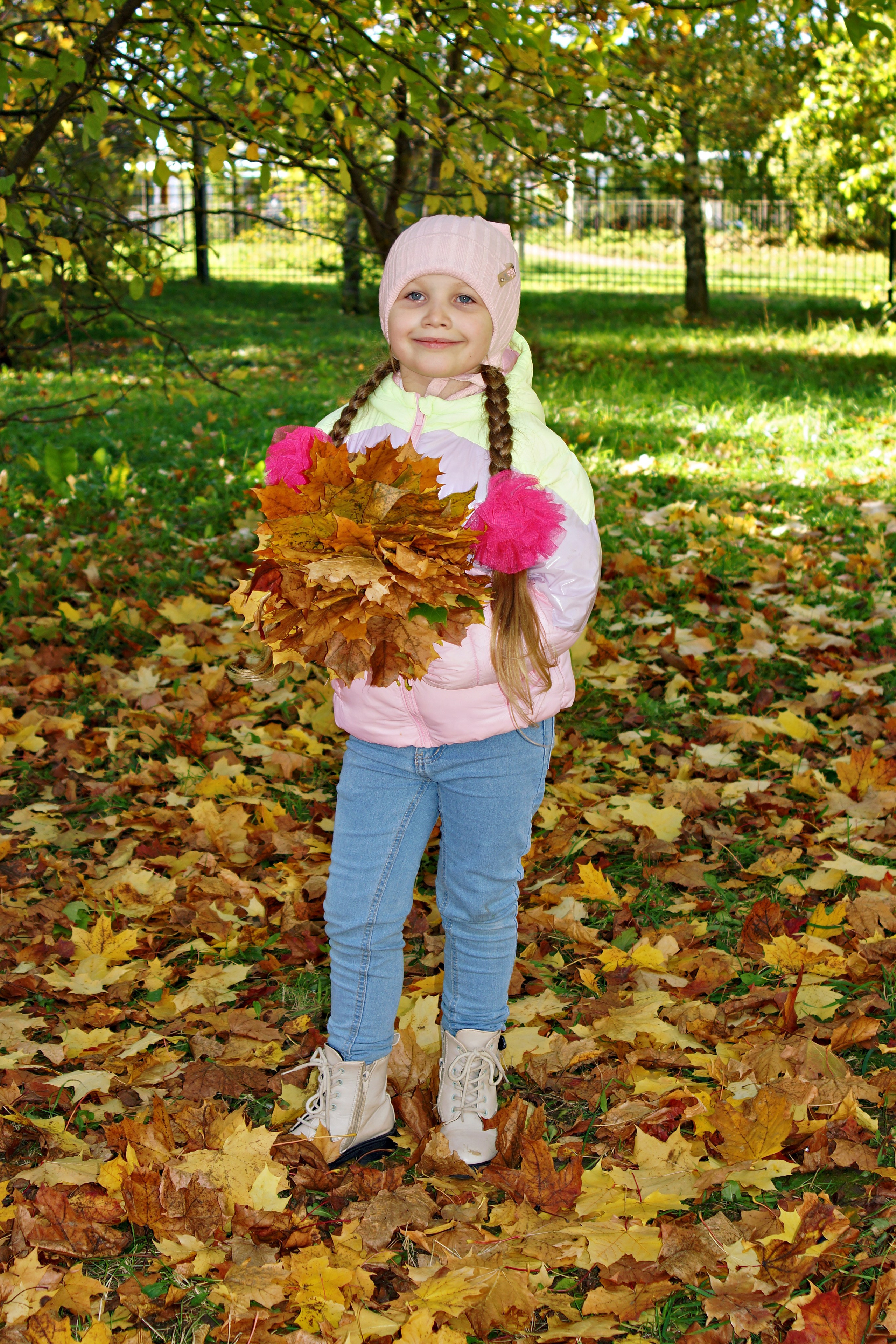 Осенняя фотосессия в детском саду г. Йошкар-Ола