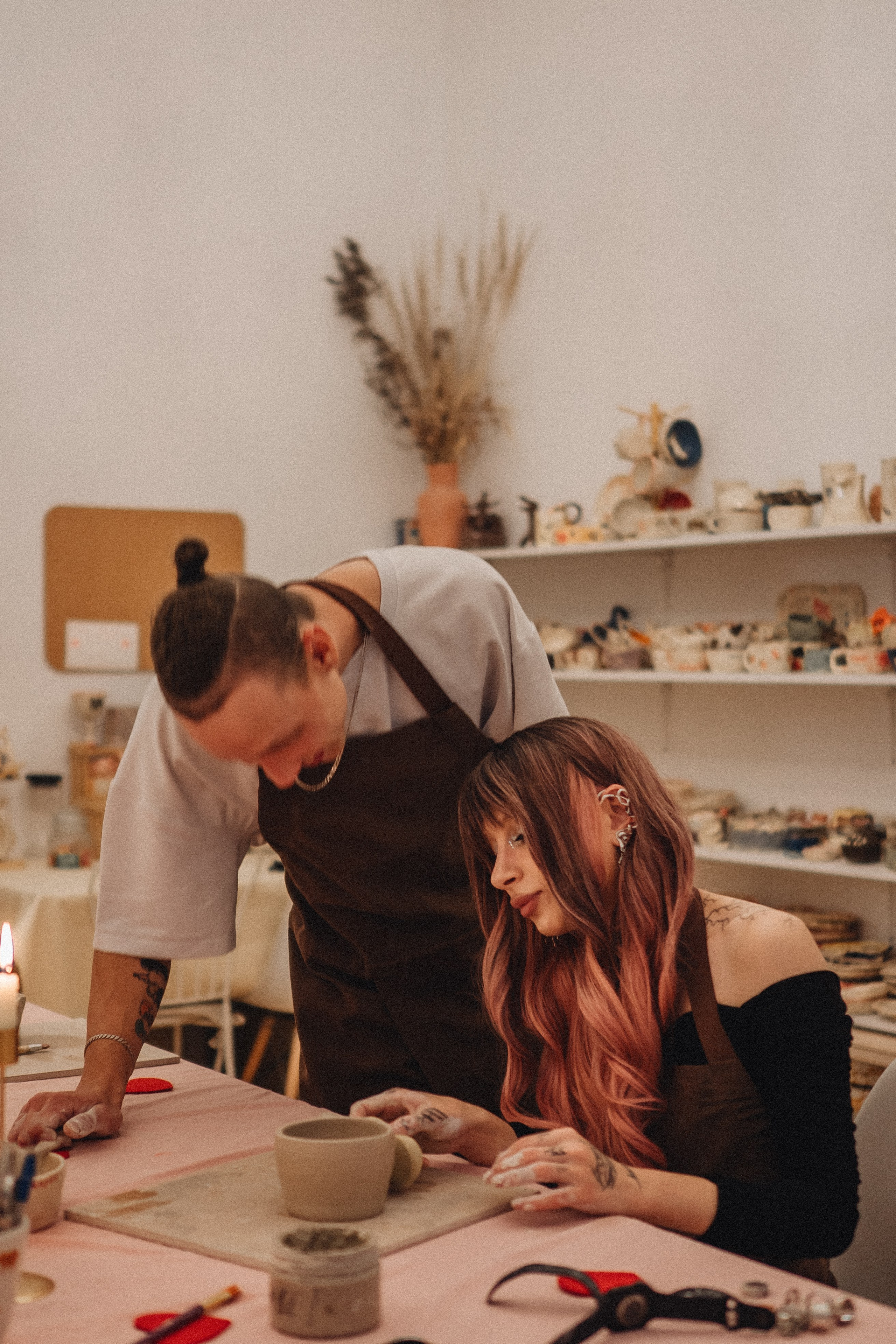 СВИДАНИЕ В ГОНЧАРНОЙ МАСТЕРСКОЙ. Профессиональный фотограф, Санкт-Петербург — Виктория Богомолова