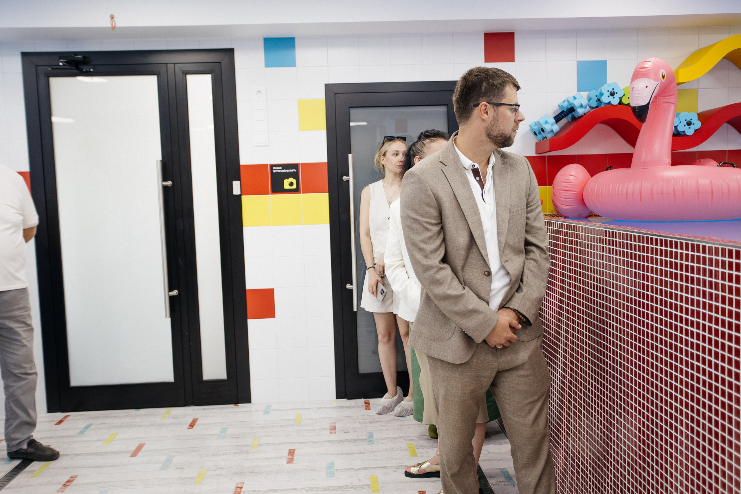 Открытие бассейна. Фотограф в Иркутске