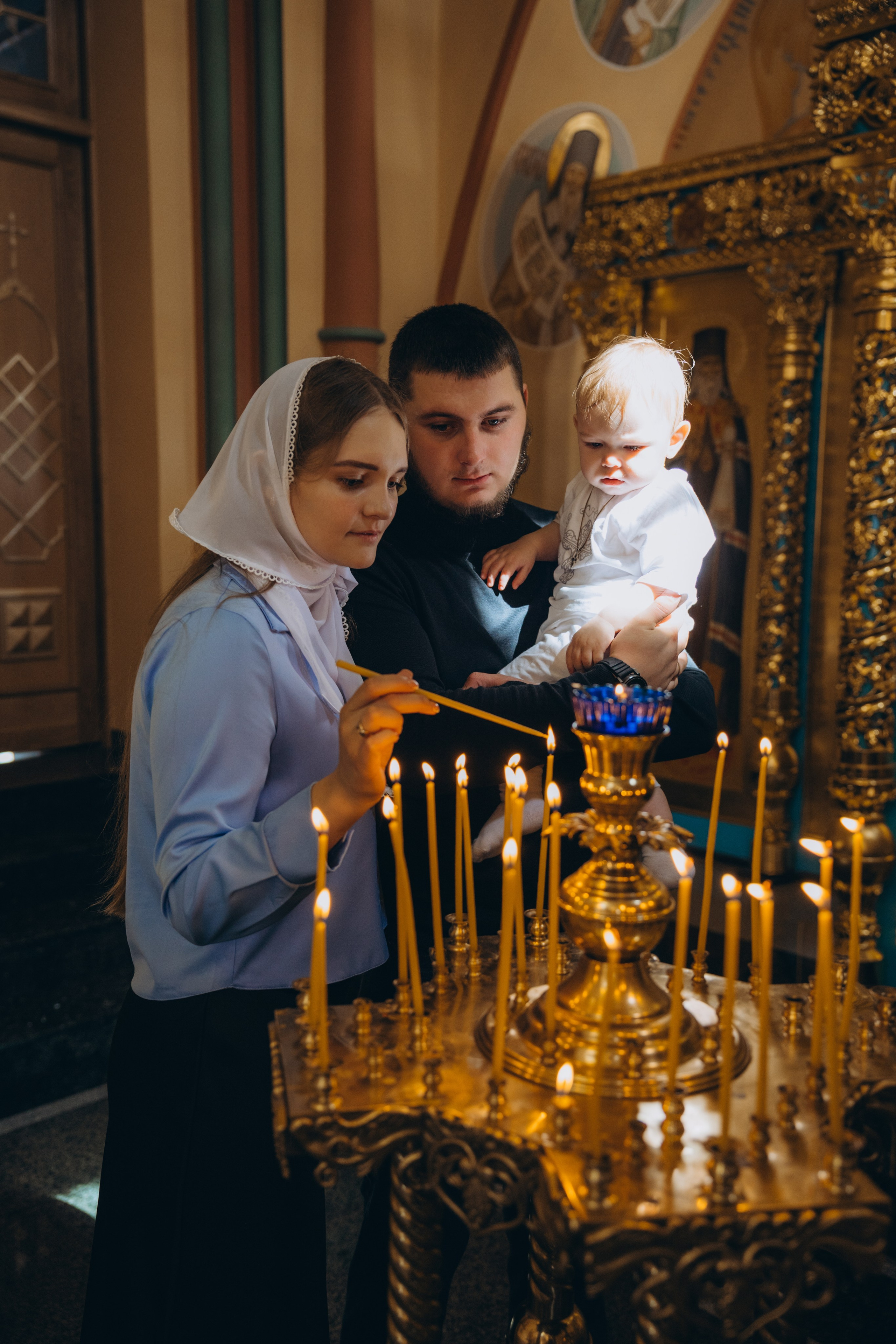 Крещение Давида. Свадебный, семейный фотограф в Иркутске Светлана Макаричева
