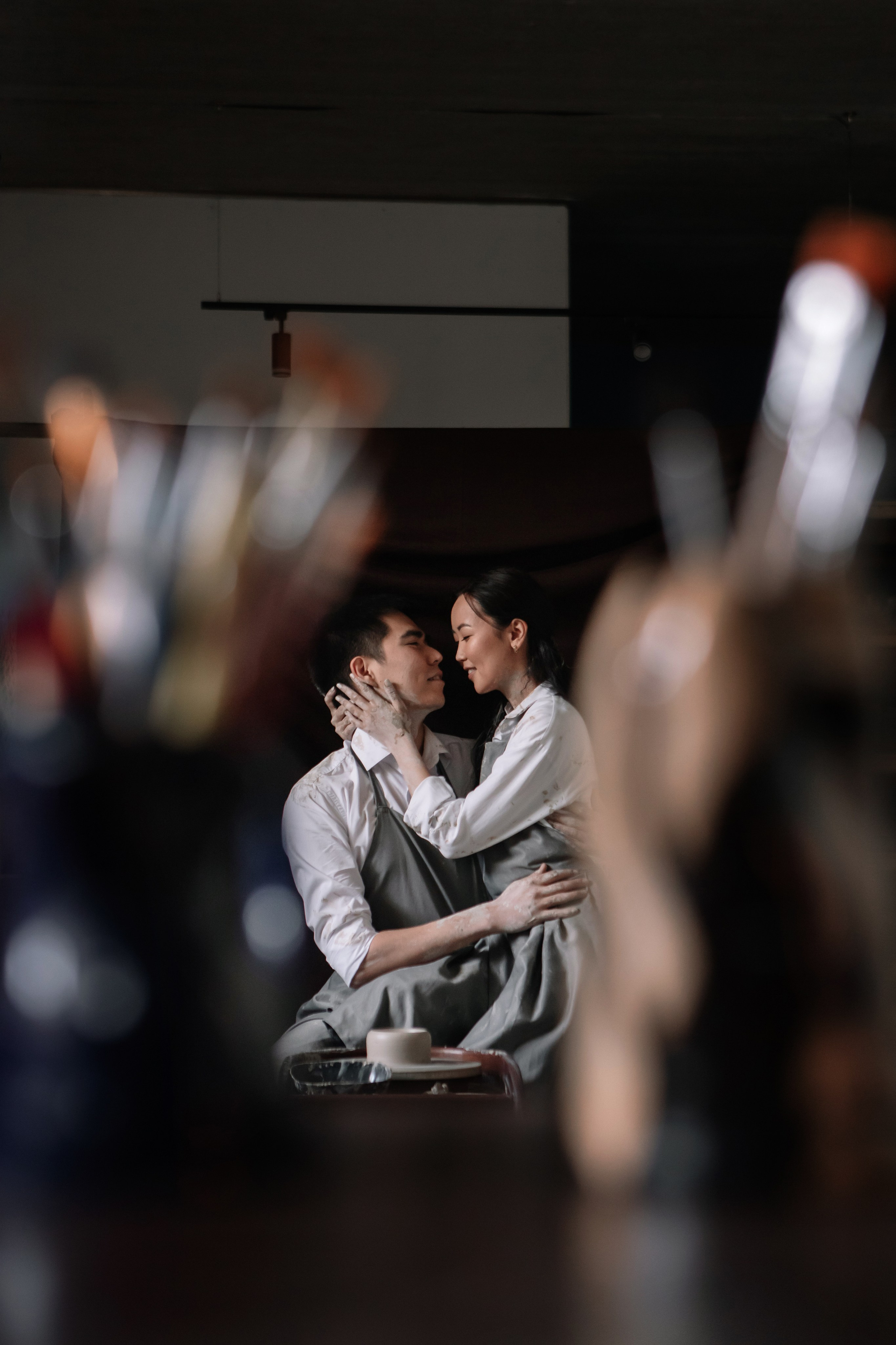 Love story в гончарной мастерской. Свадебный и семейный фотограф в Элисте Лиджик Сарлов