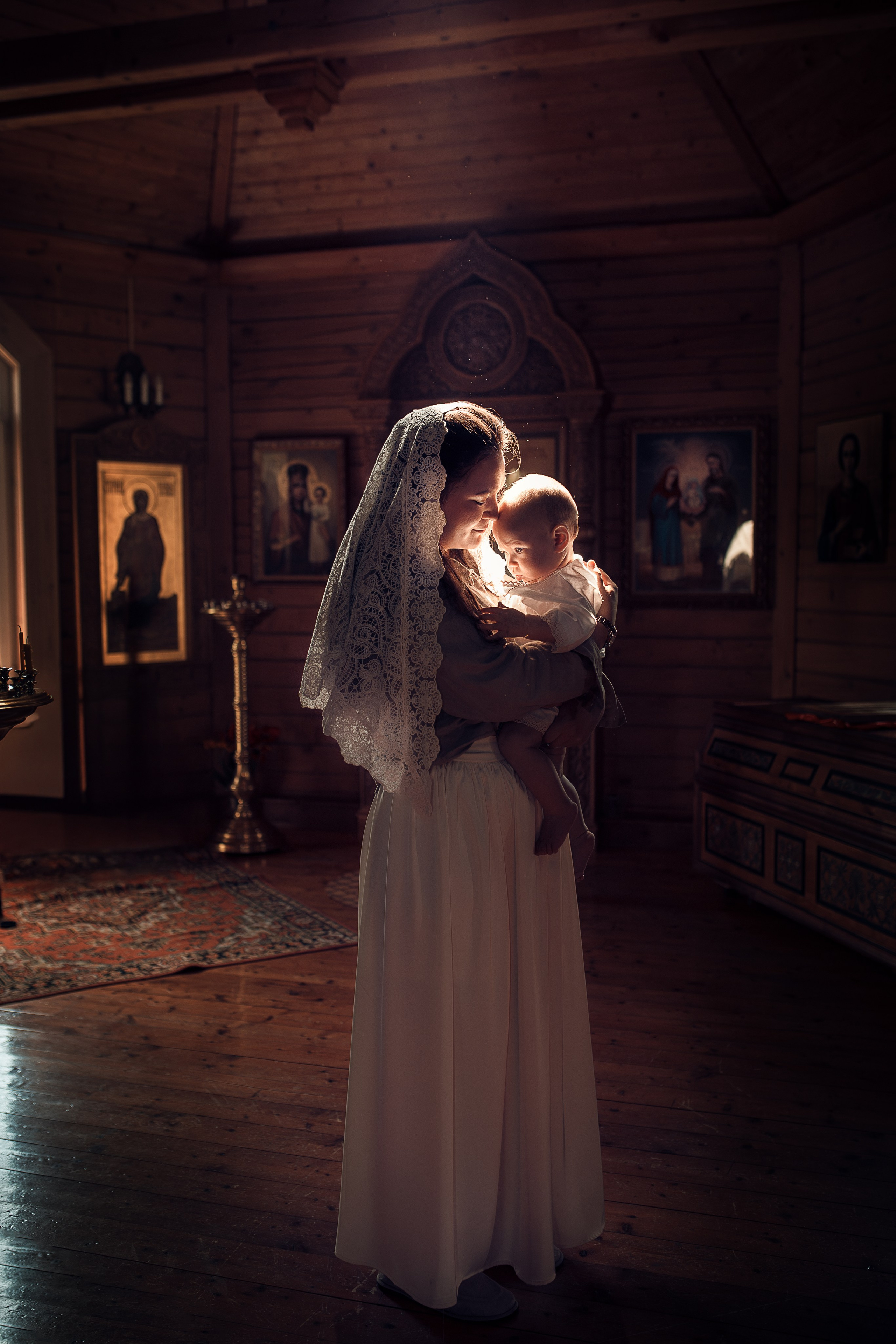 Фотосъемка таинства крещения