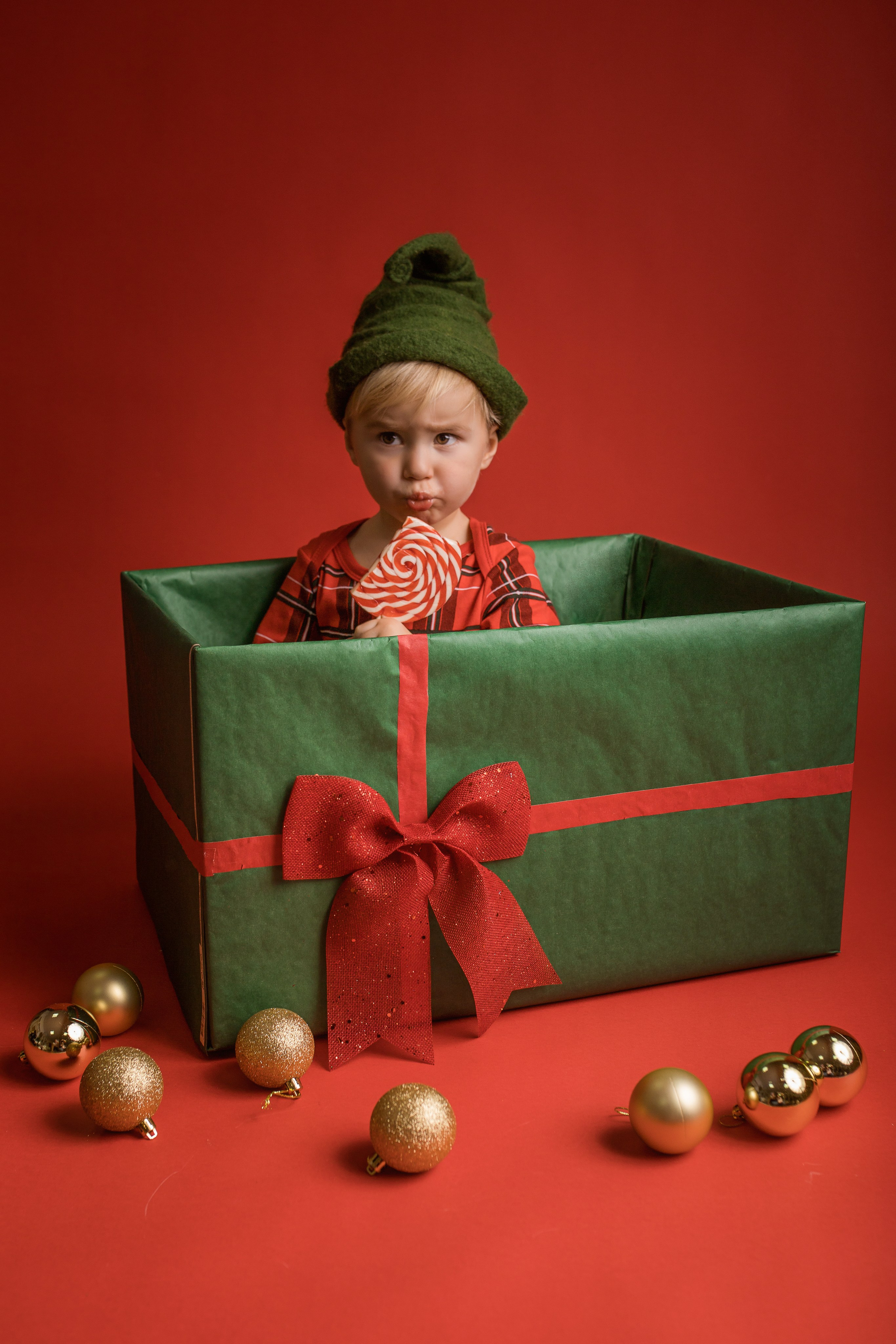 Новогодние локации. Детская фотостудия в Москве