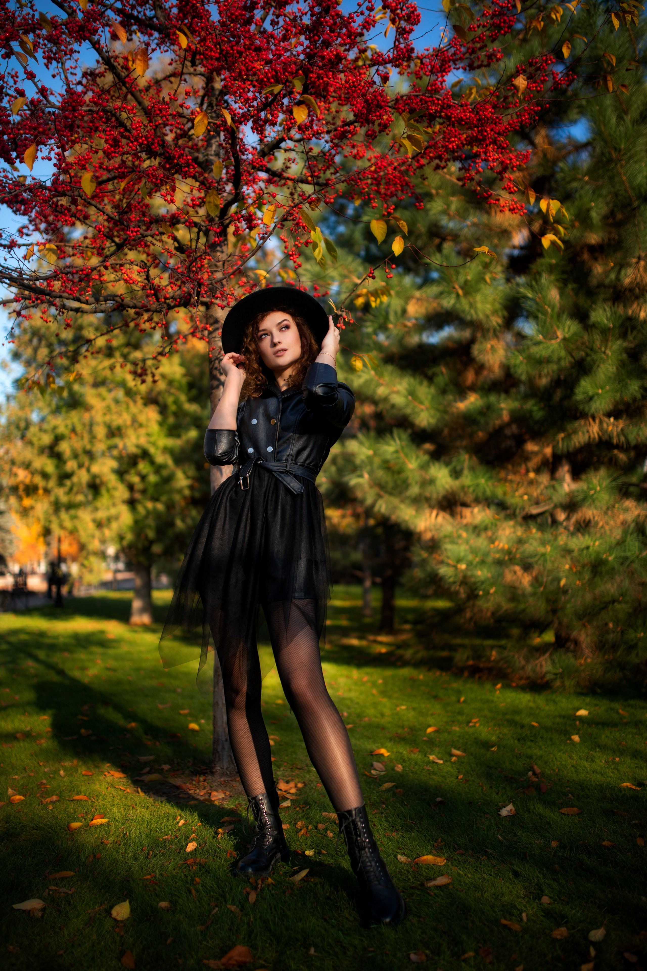 Осенняя фотосъемка в парке с Анастасией в формате для «себя»