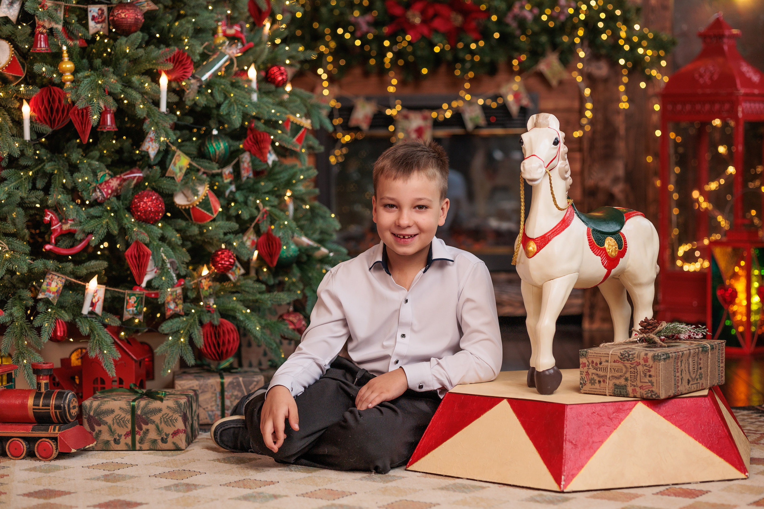 Новогодняя фотосъёмка. Фотограф в Москве фотосессия