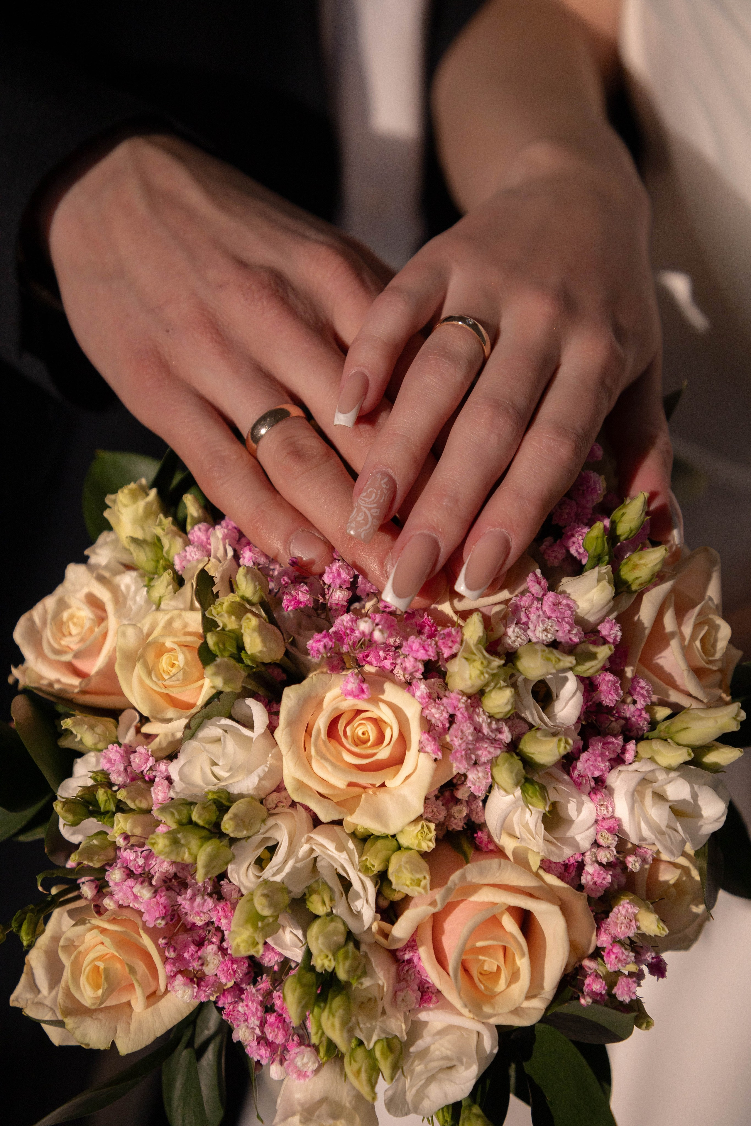 Свадебная фотосессия в студии. Фотограф Анастасия Тихонова