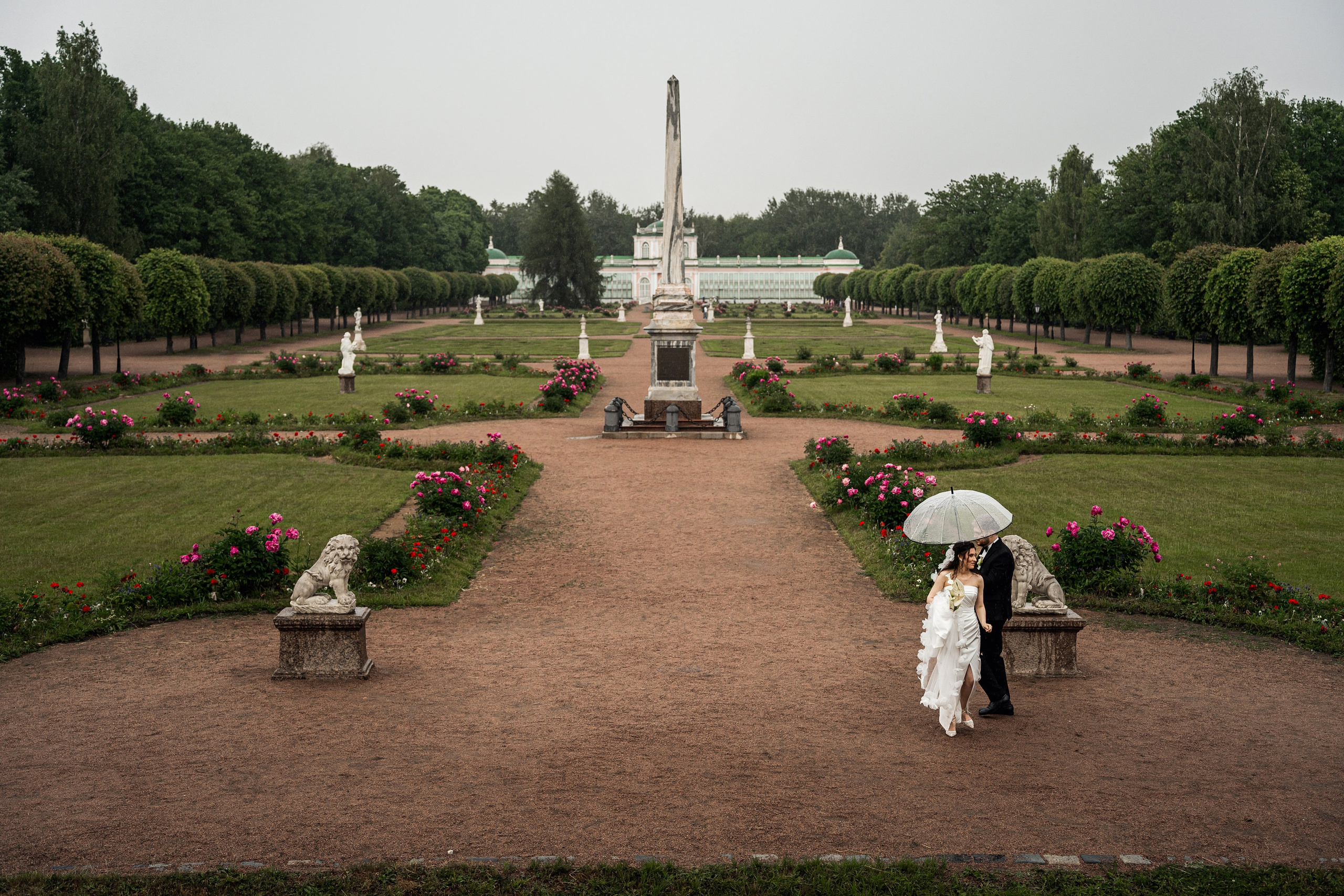 А что если дождь?. Свадебный фотограф Москва и МО