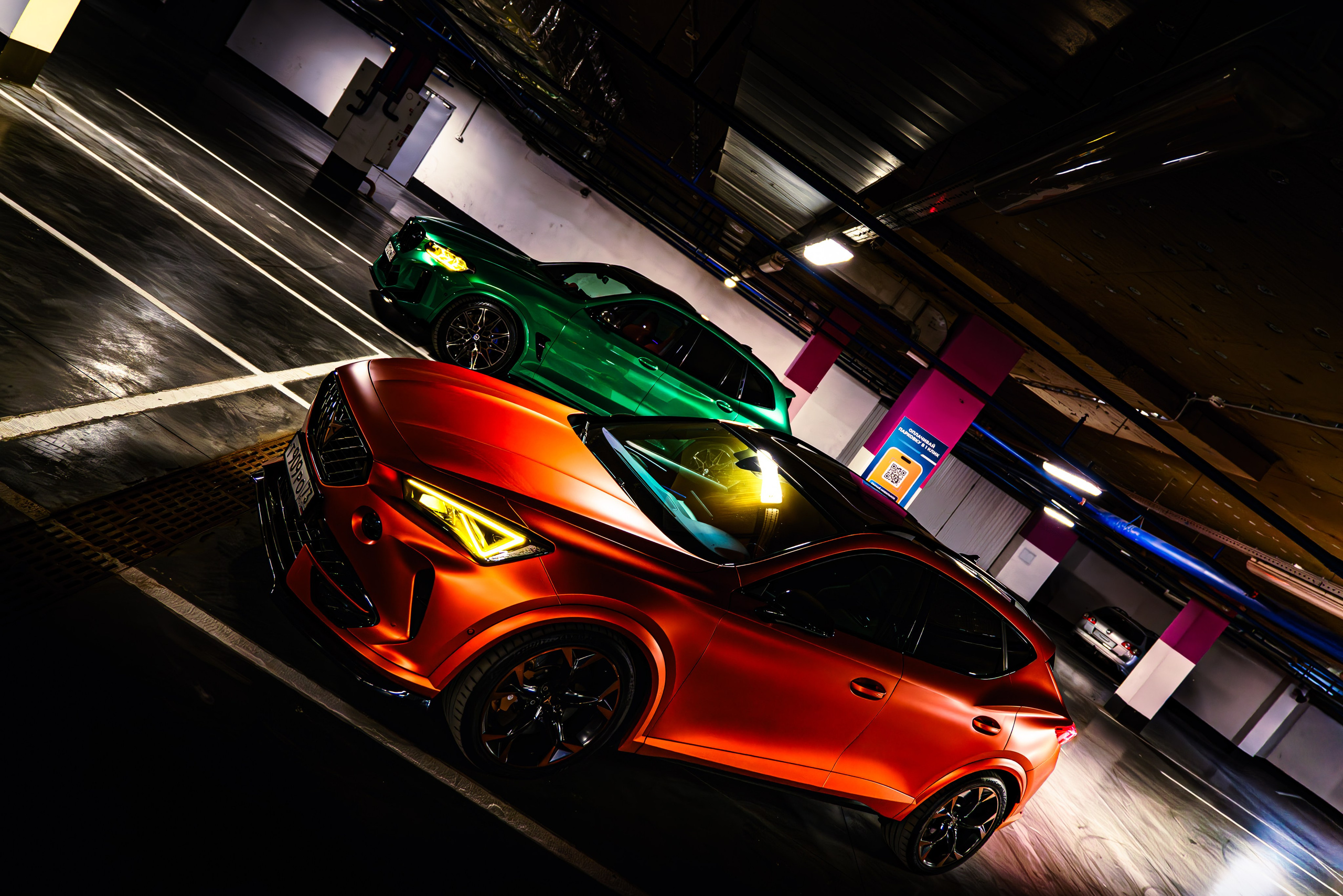 X3M x CUPRA. Camera motor