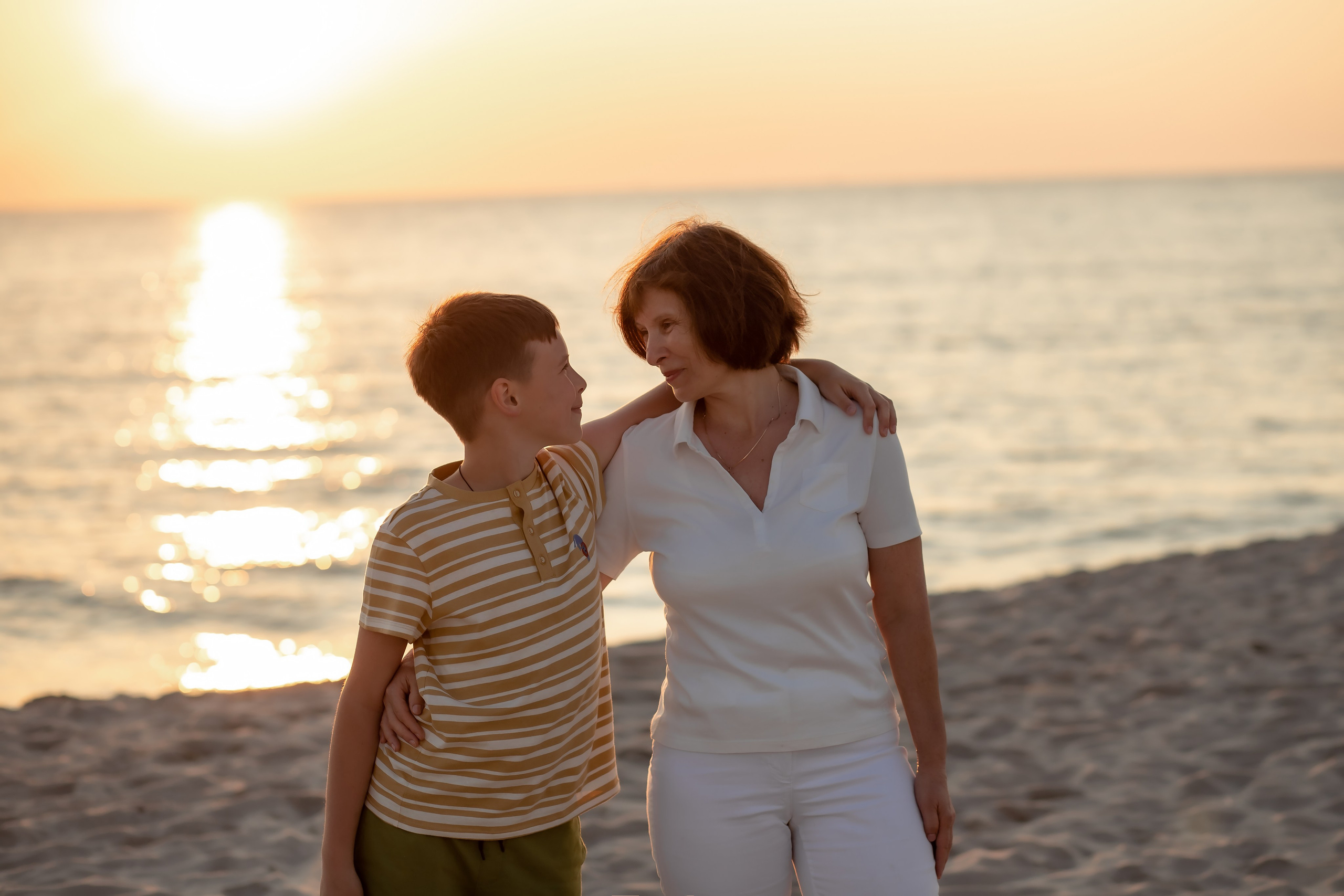 Екатерина и Антон. На закате. Фотограф в Калининграде Решетникова Алина