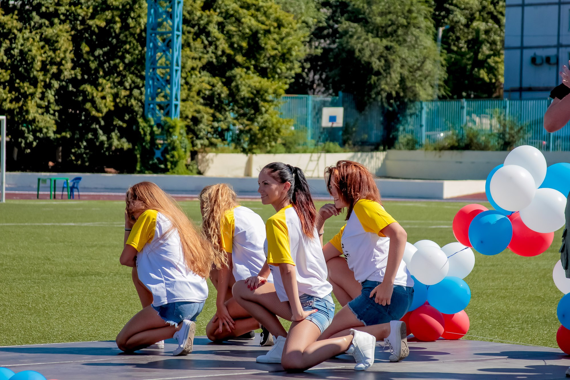День Физкульт. Максим Матвийченко и Виктория Басова профессионалы своего дела