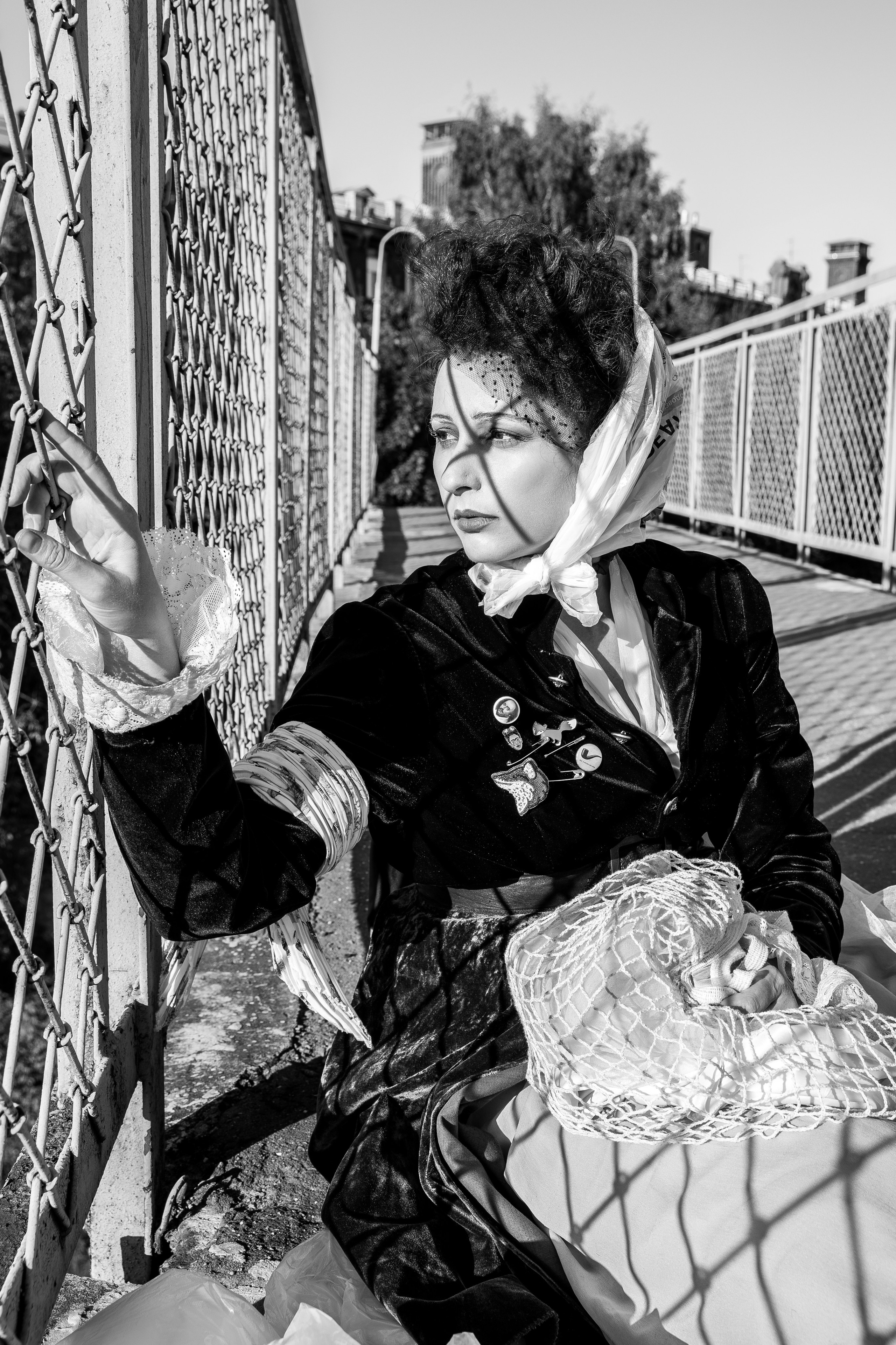 Джамиля. Творческая съемка во дворах Пролетарки. Фотограф в Твери Лагодная Яна