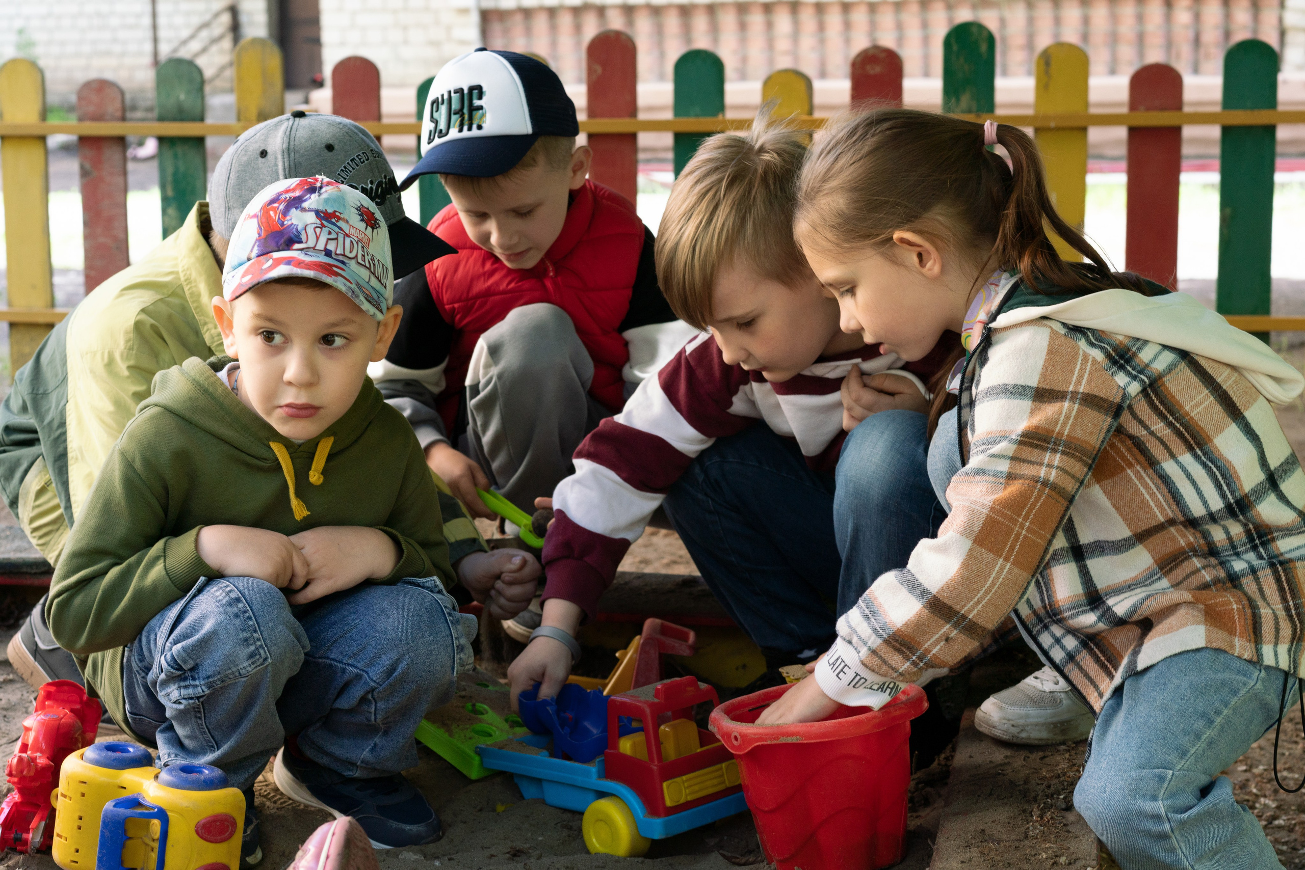 Детский сад, прогулка. Фотограф Шунова Саша