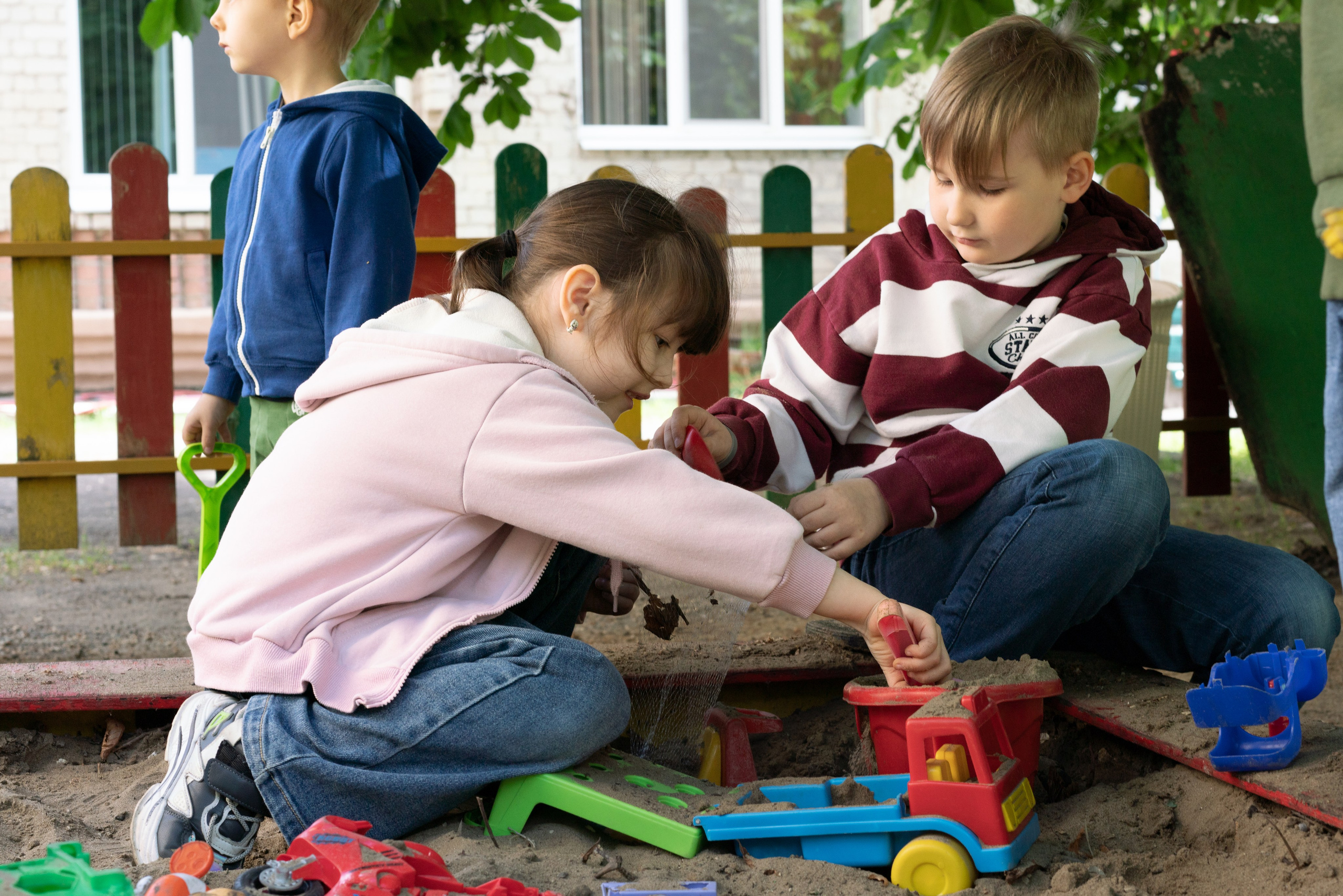 Детский сад, прогулка. Фотограф Шунова Саша