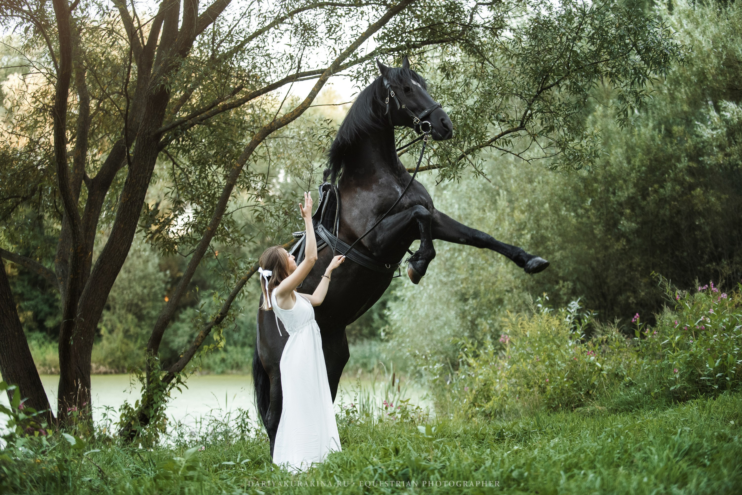 Светлана и Пена. Конный фотограф Куракина Дарья • Фотосессии с лошадьми