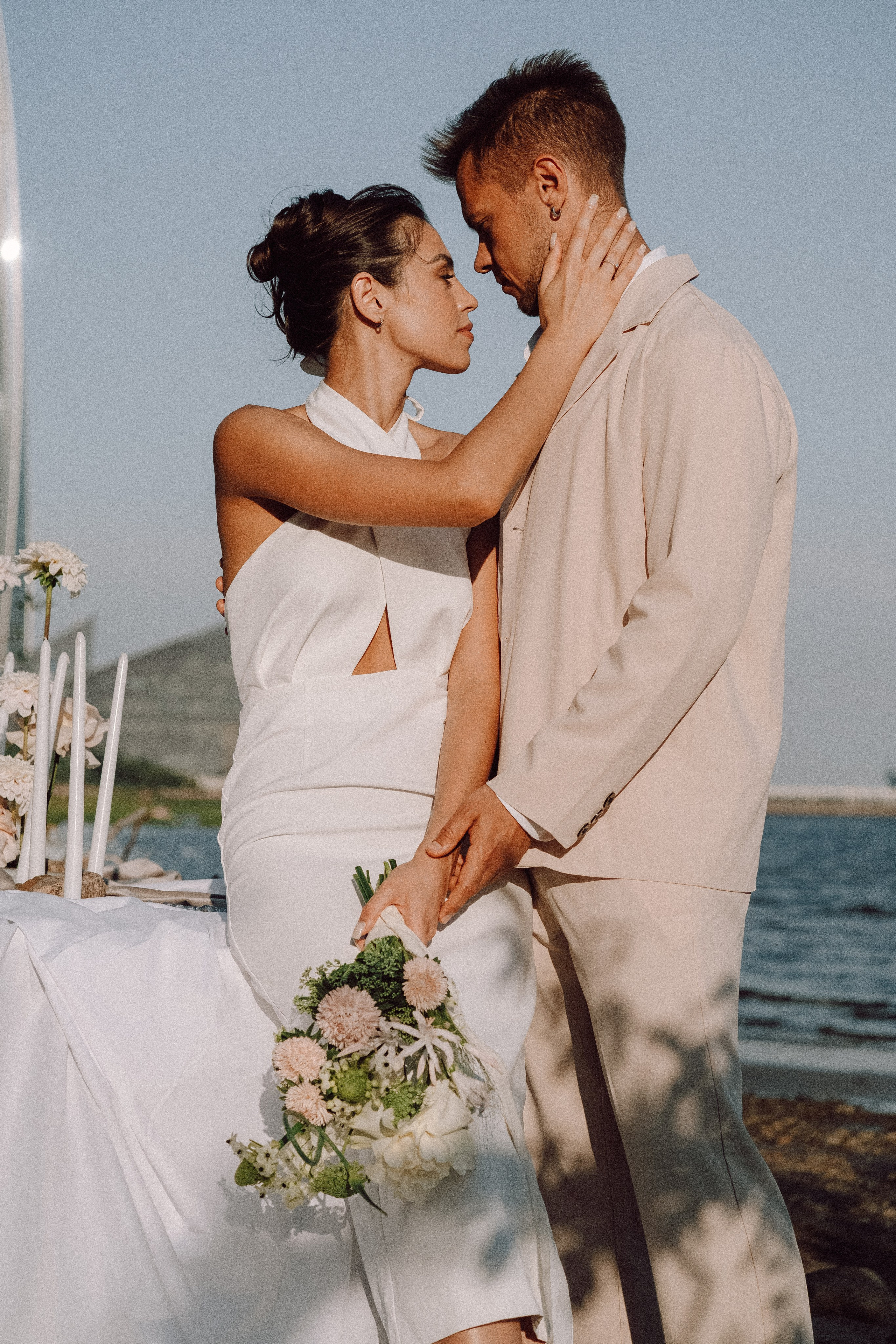 СВАДЕБНАЯ ФОТОСЕССИЯ ВЫЕЗДНОЙ ЦЕРЕМОНИИ (ФИНСКИЙ ЗАЛИВ). Профессиональный фотограф, Санкт-Петербург — Виктория Богомолова