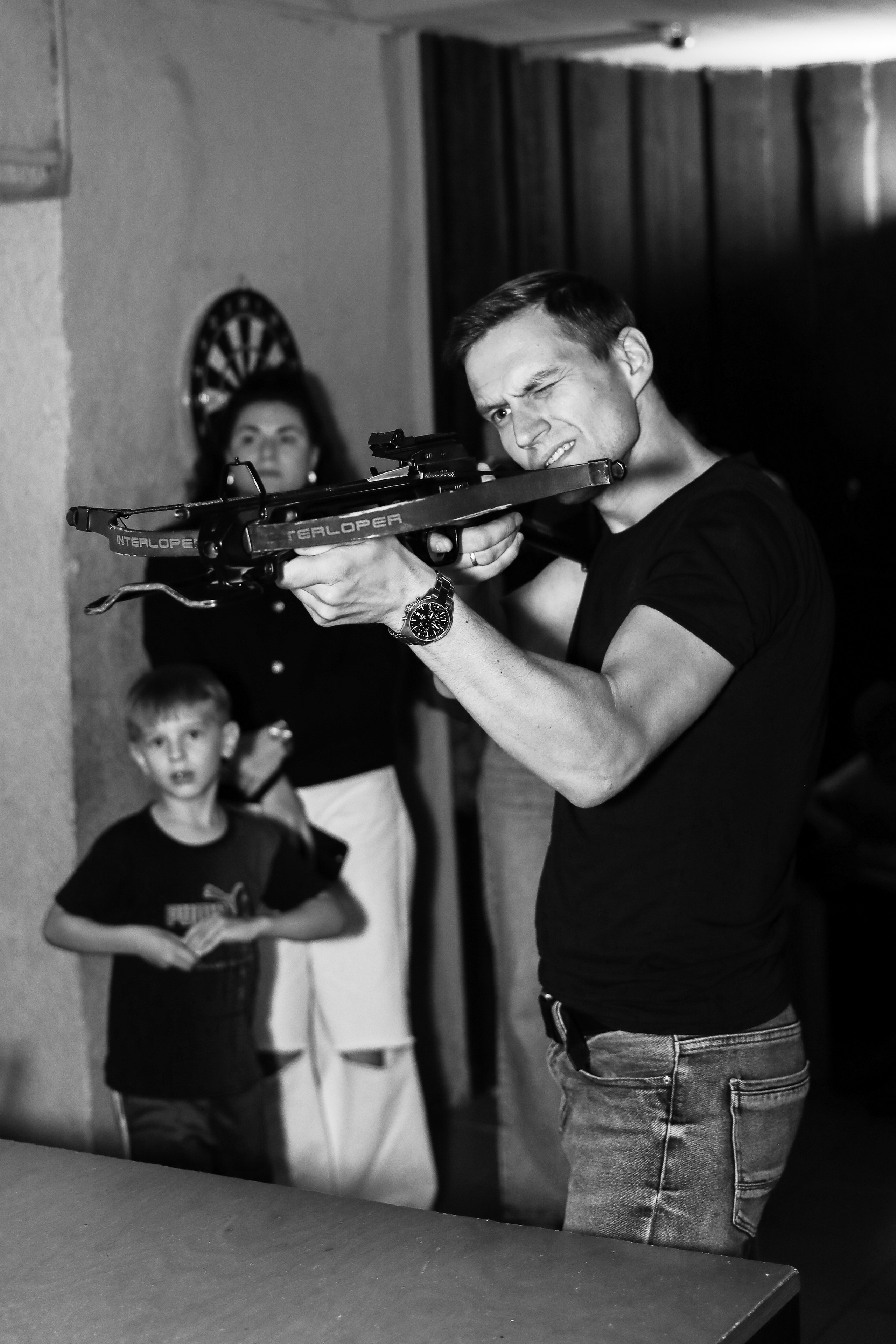 День рождение в стрелковом клубе. Фотограф Надршина Лилия