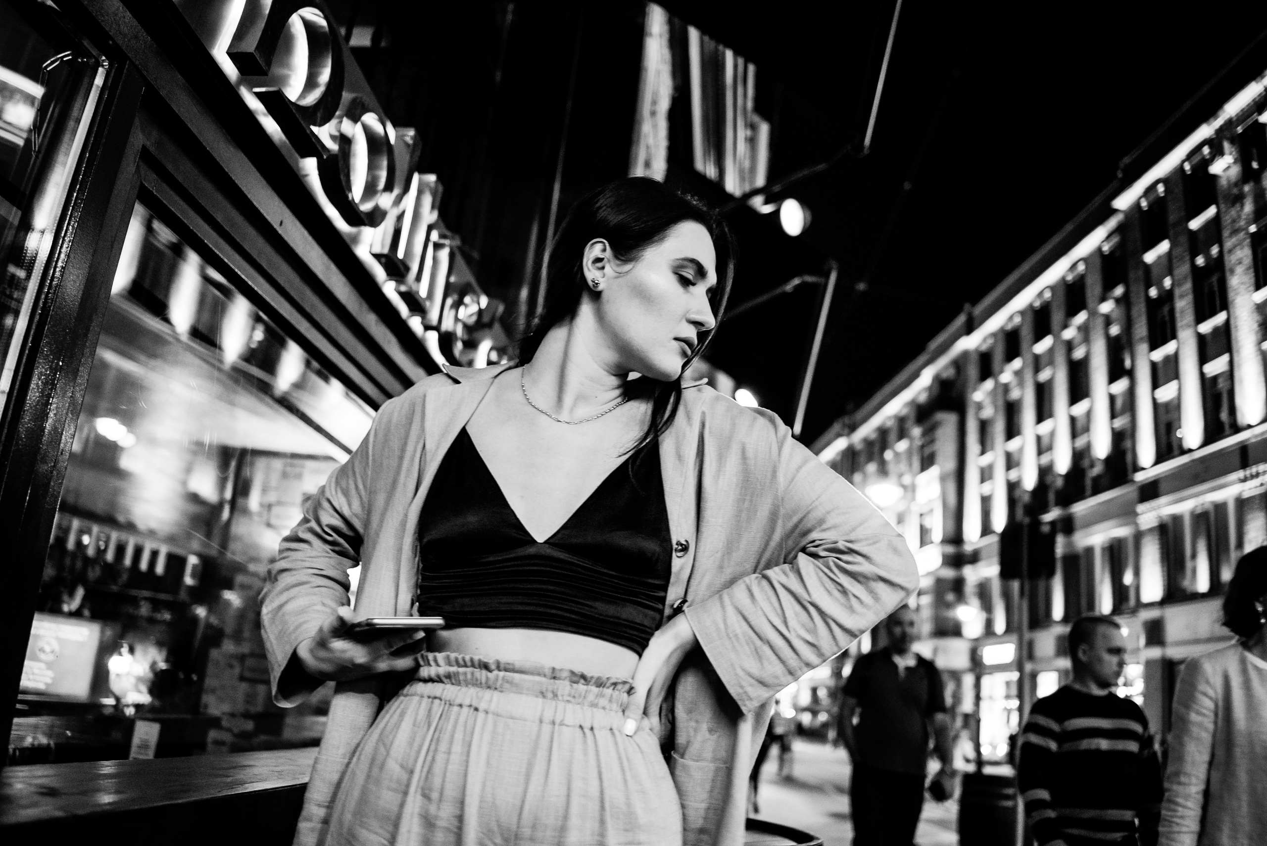 Black and white. Garkavaya Leyla photographer in Belgrade