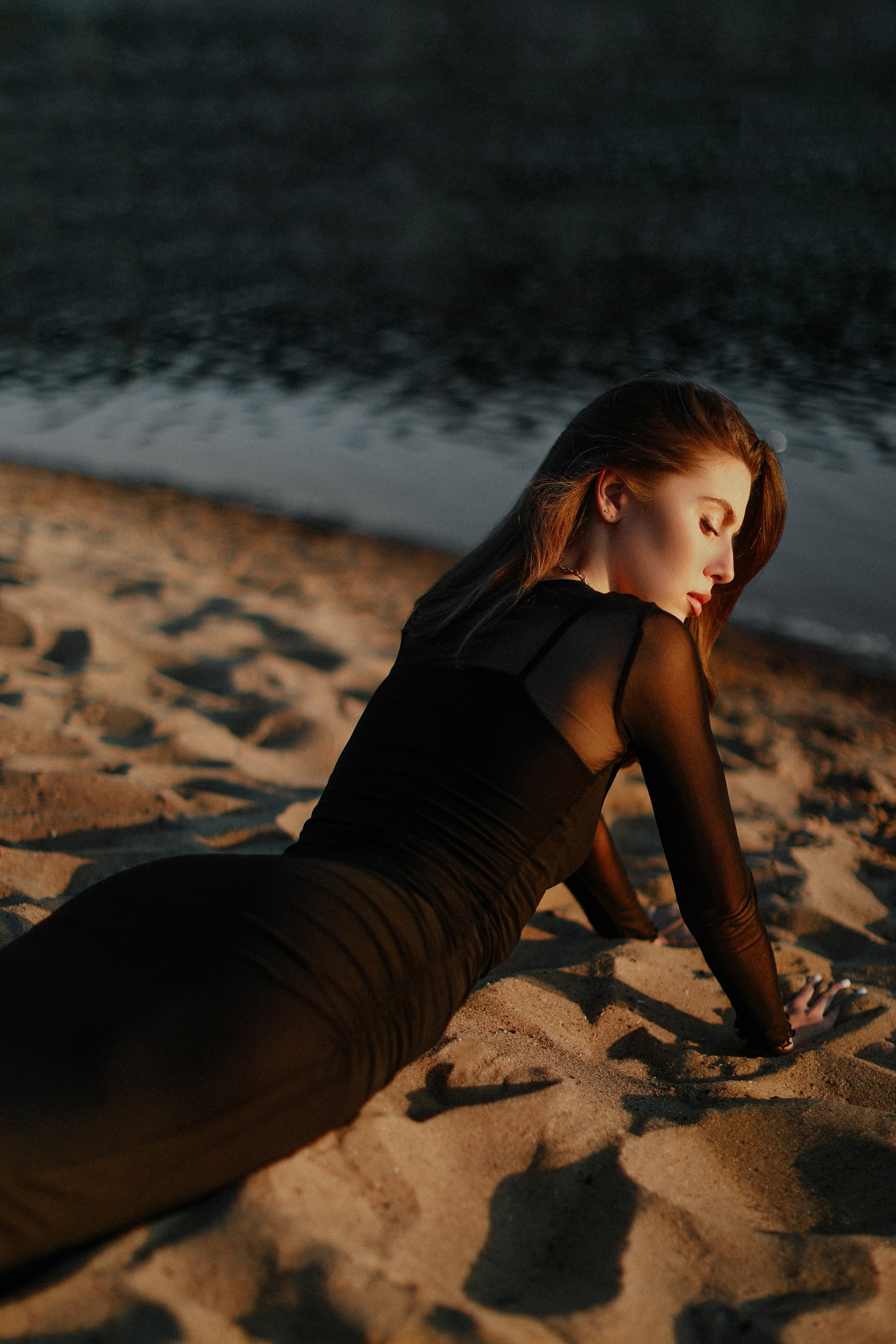 Катя на закате. Фотограф в Нижнем Новгороде