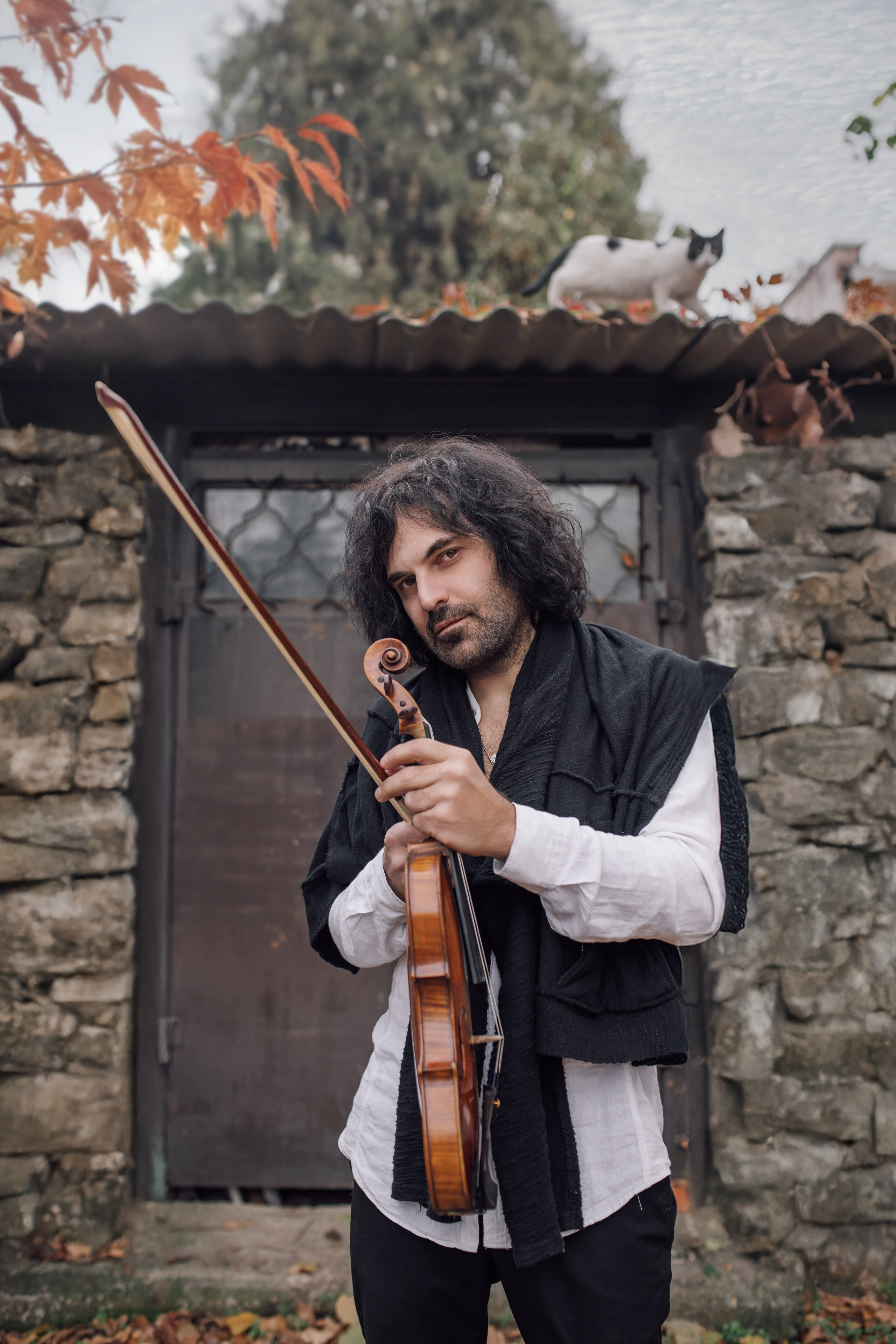 Осень, скрипка, музыка. Фотохудожник Наталия Кирсанова