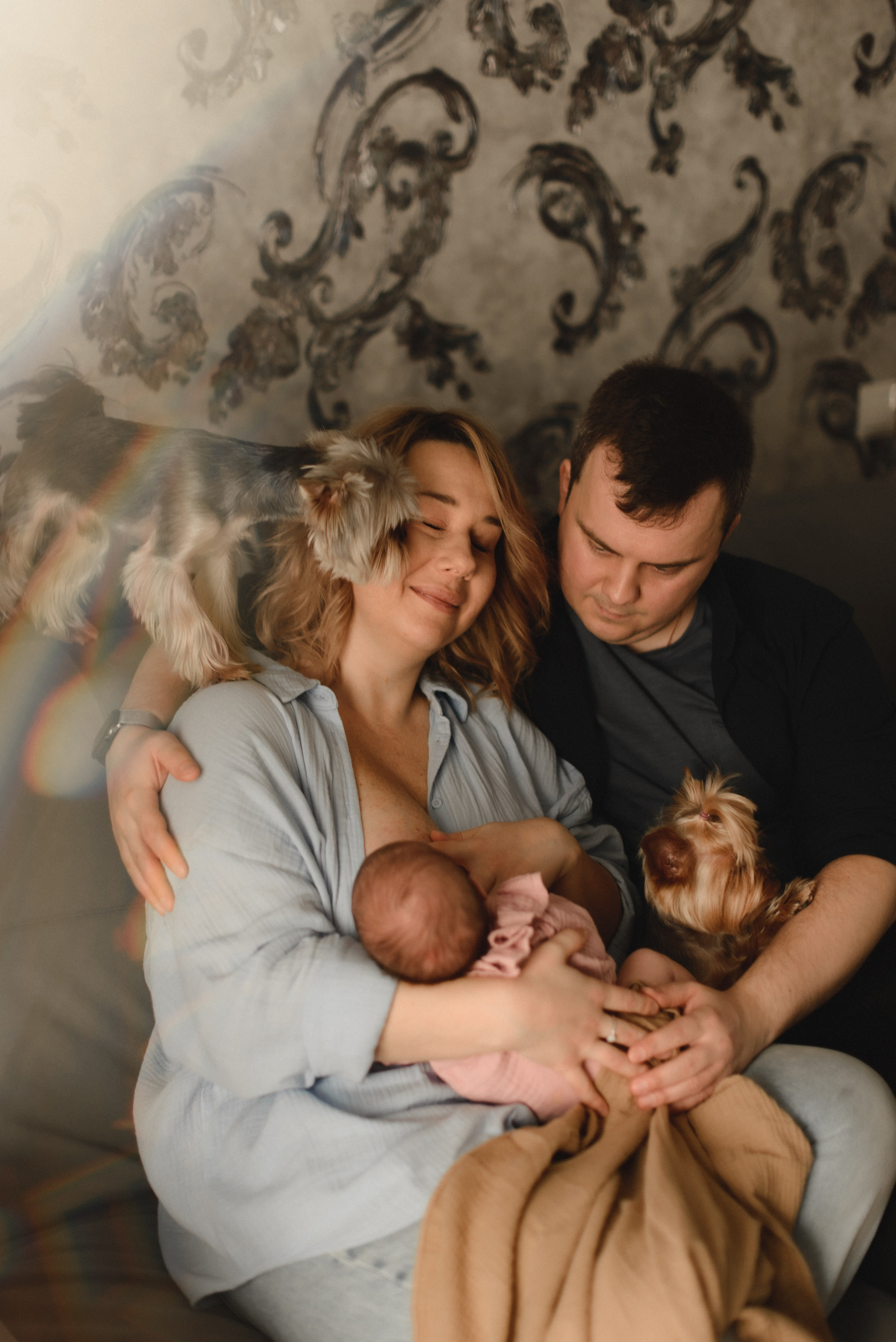 Первый месяц малышки Василисы. Семейный фотограф в г. Ставрополь, Сорокина Мария