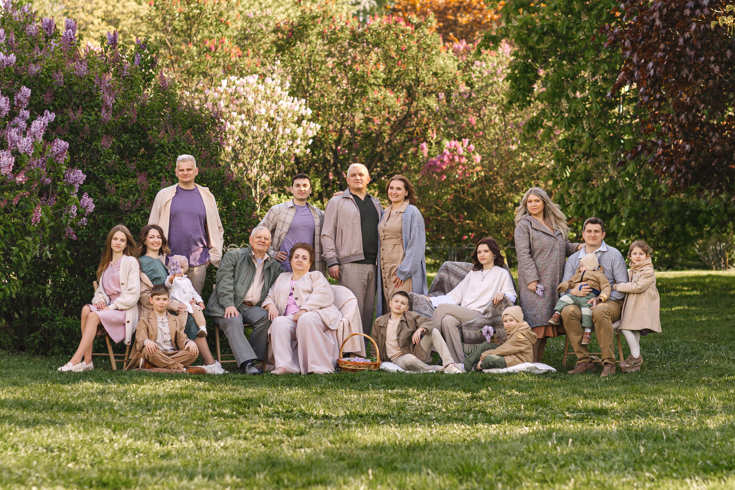 Большая семья. Женский, семейный и детский фотограф Москва Черешнева Злата